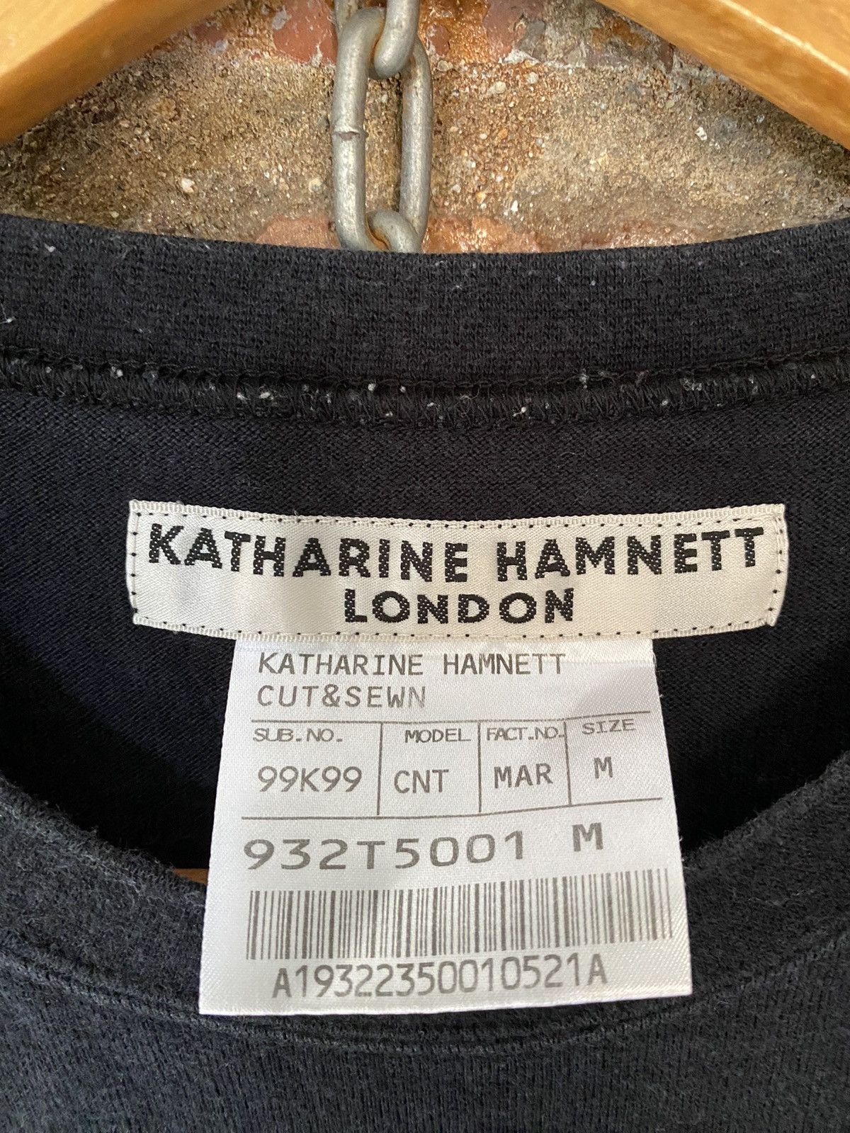 Katharine Hamnett London 2000s Hamnett poem can’t buy me love Size US S / EU 44-46 / 1 - 7 Thumbnail