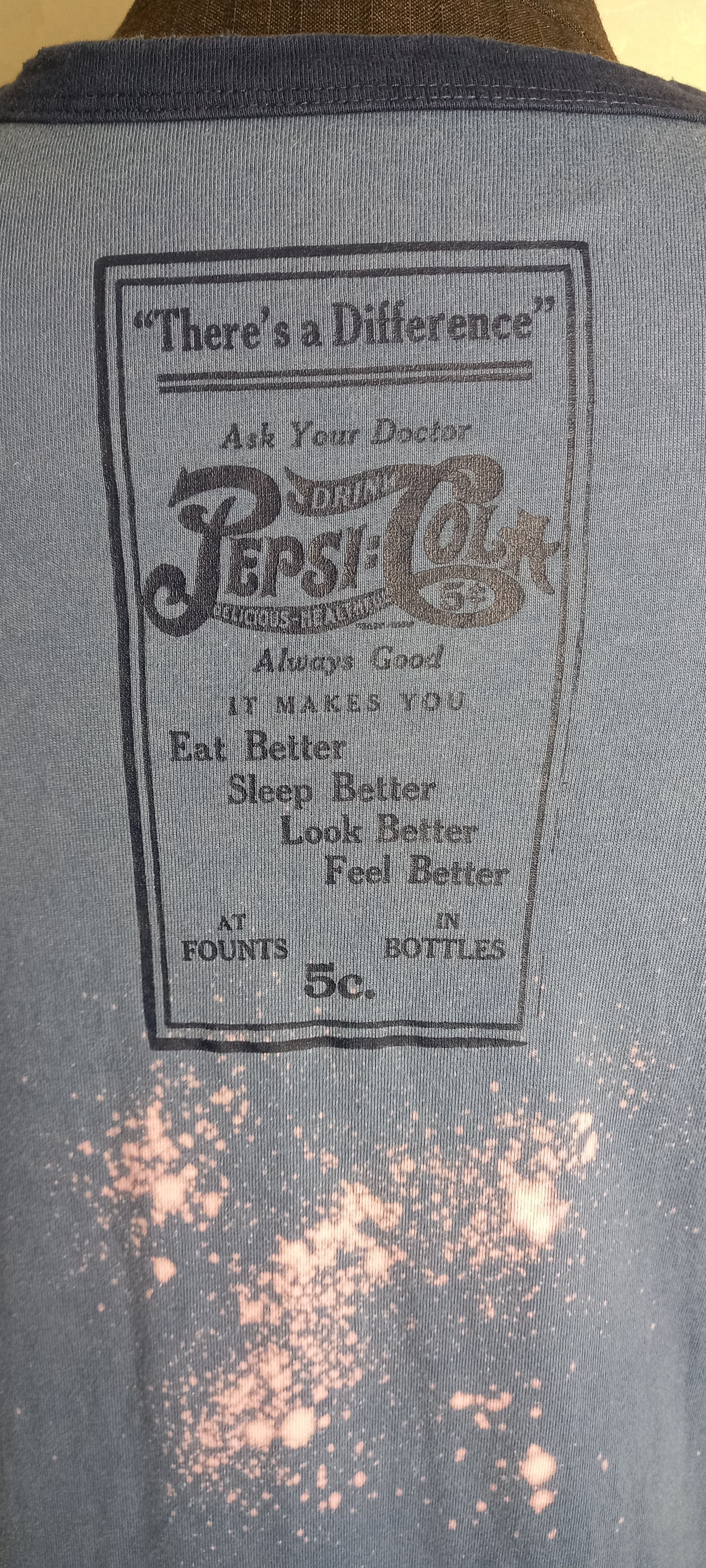 Pepsi Pepsi-Cola Vintage T-Shirt Size US L / EU 52-54 / 3 - 4 Thumbnail