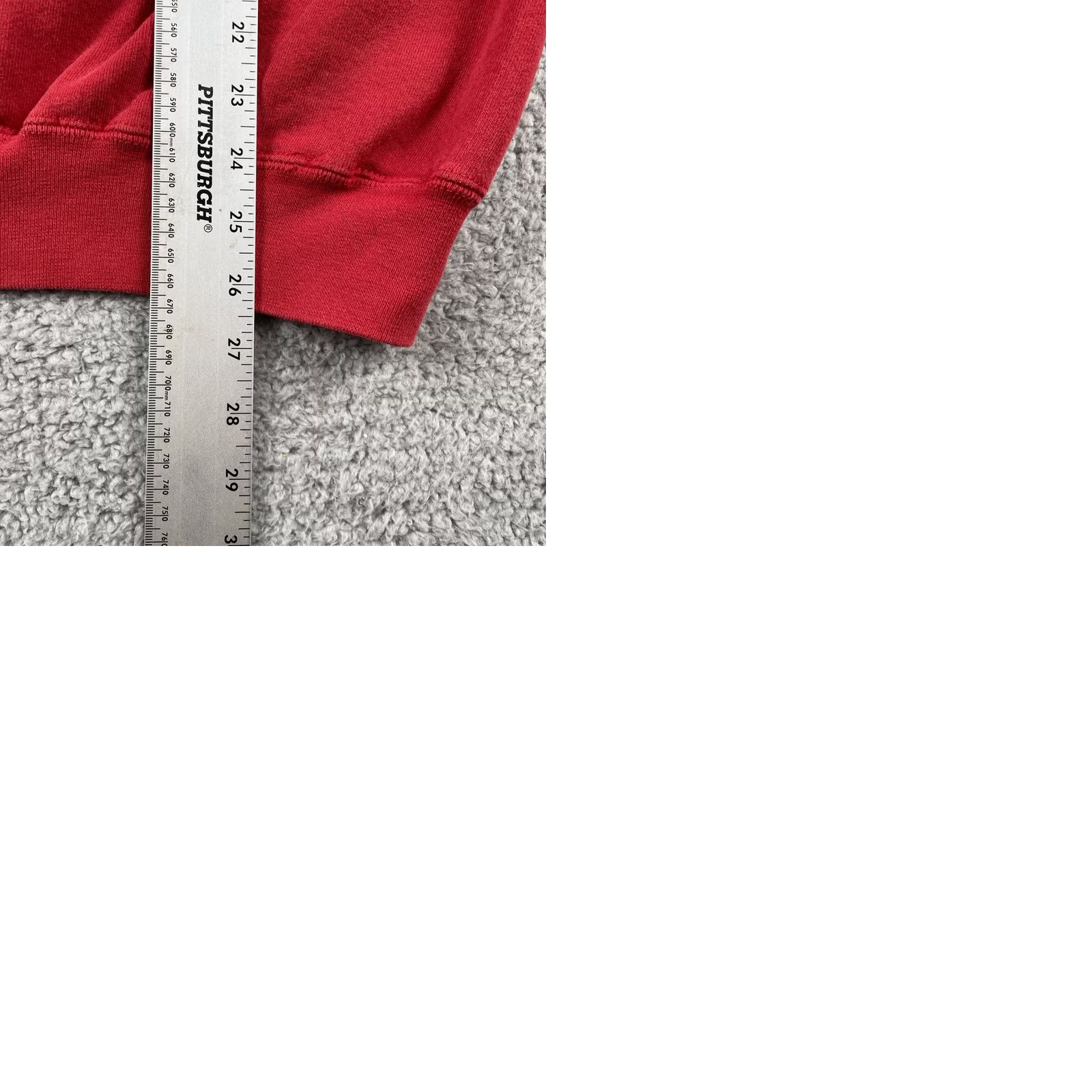 Jerzees VINTAGE Jerzees Mens XL United States Marine Corps Red Pull Over Crewneck Sweatshirt Size US XL / EU 56 / 4 - 10 Thumbnail