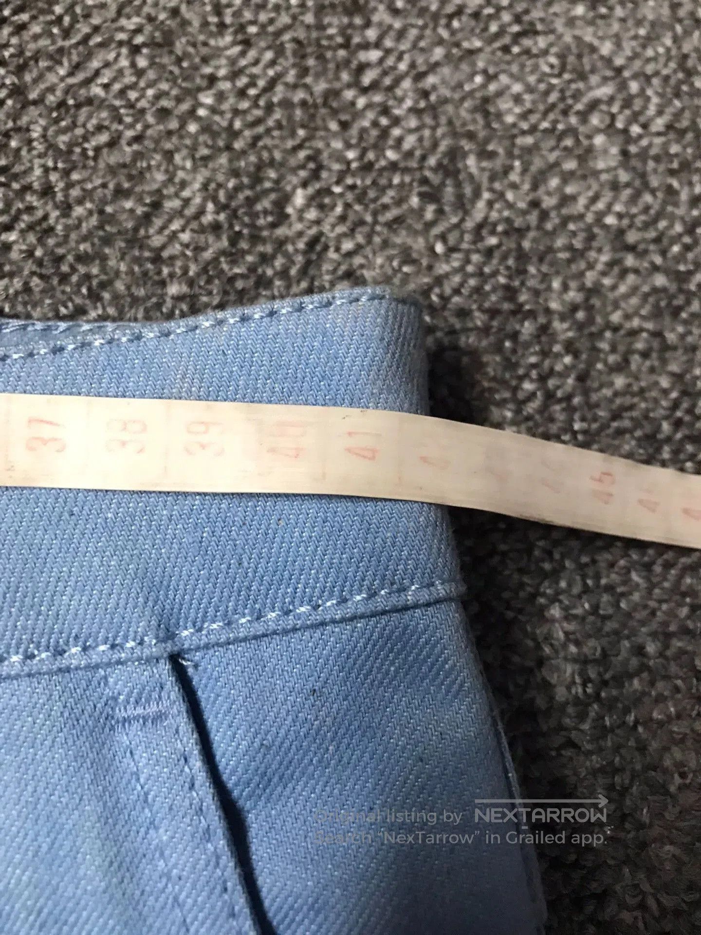 Loewe Blue Casual Pants Size 38. Size US 38 / EU 54 - 6 Thumbnail