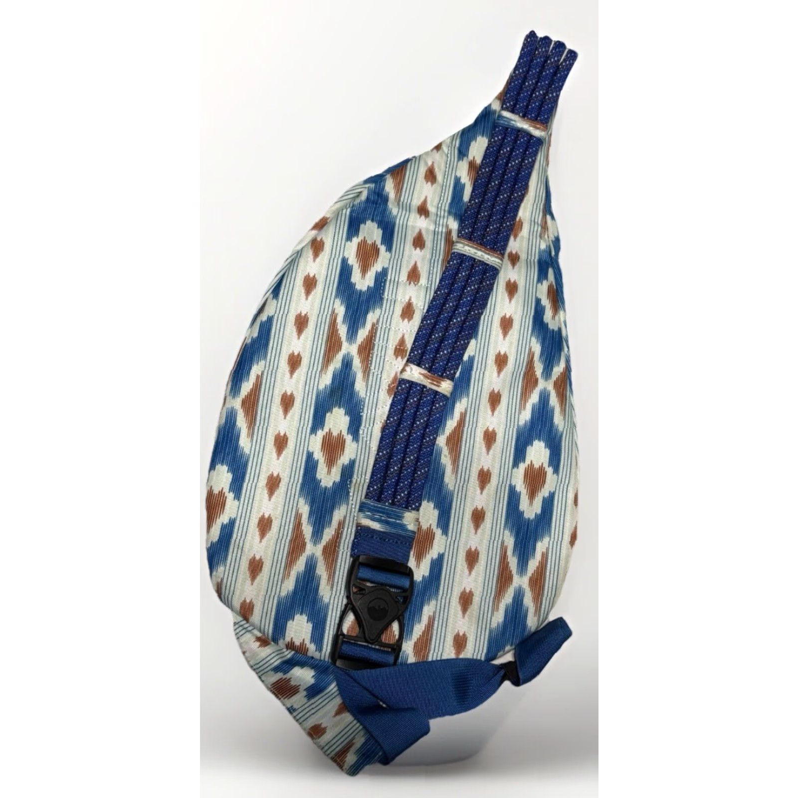 KAVU KAVU Original Rope Sling Bag Crossbody Backpack River Ikat Polyester EUC Size ONE SIZE - 4 Thumbnail