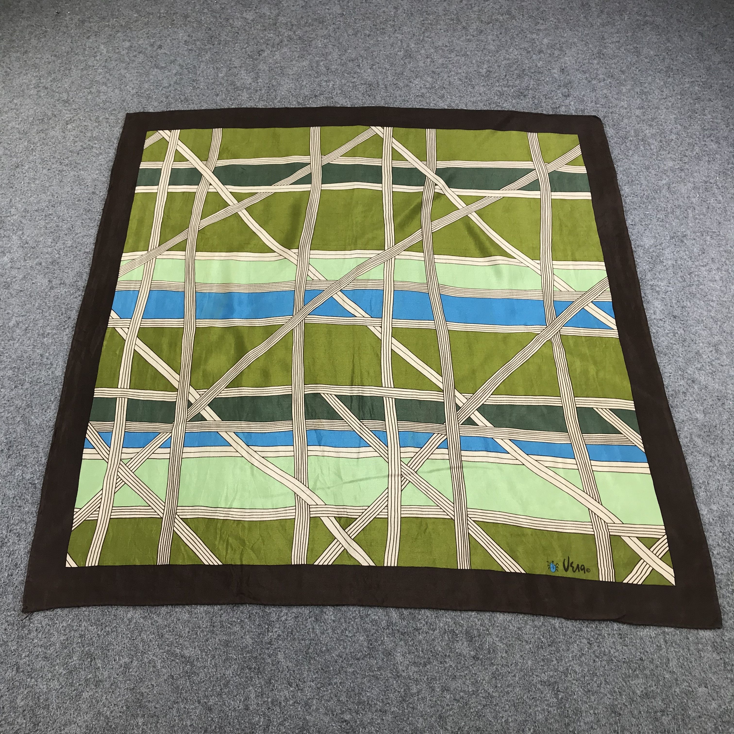 Japanese Brand Vintage Vana Silk Scarf M163 Size ONE SIZE - 2 Thumbnail