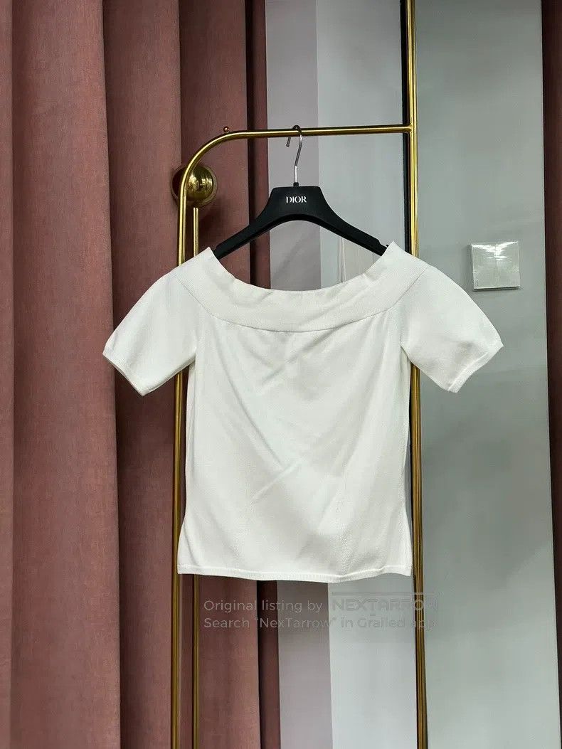 Alexander McQueen Alexander Mcqueen White short sleeves Size M / US 6-8 / IT 42-44 - 1 Thumbnail