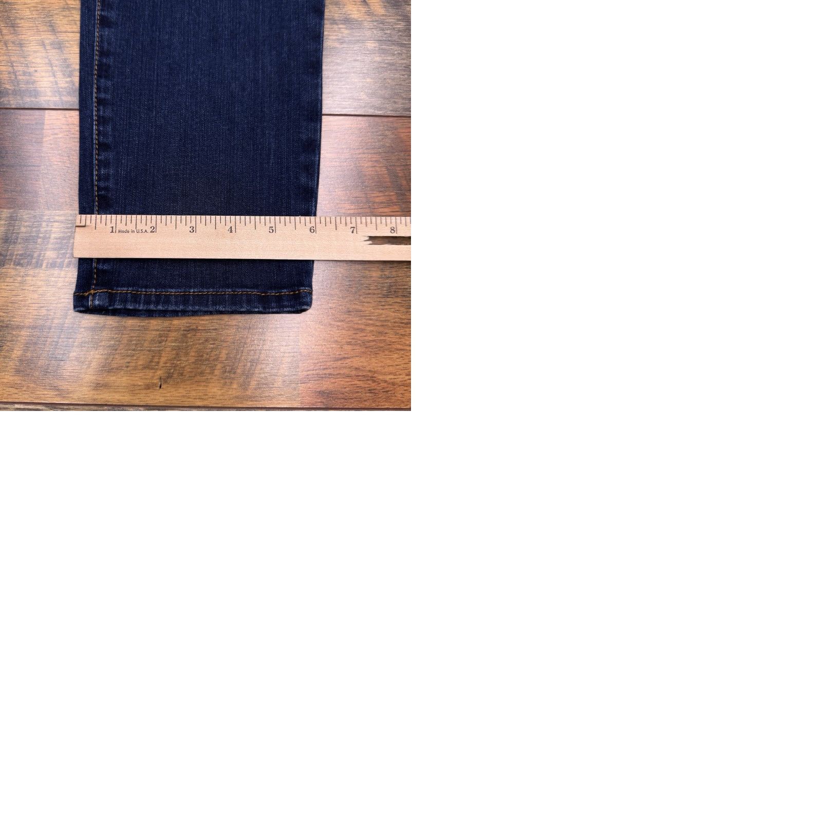 Vintage Chicos Womens Jegging Chicos Platinum Jegging Mid Rise Stretch Jeans 1 Blue Denim Fashion City Logo 28in Inseam Wool? Size 25" / US 0 / IT 36 - 9 Thumbnail