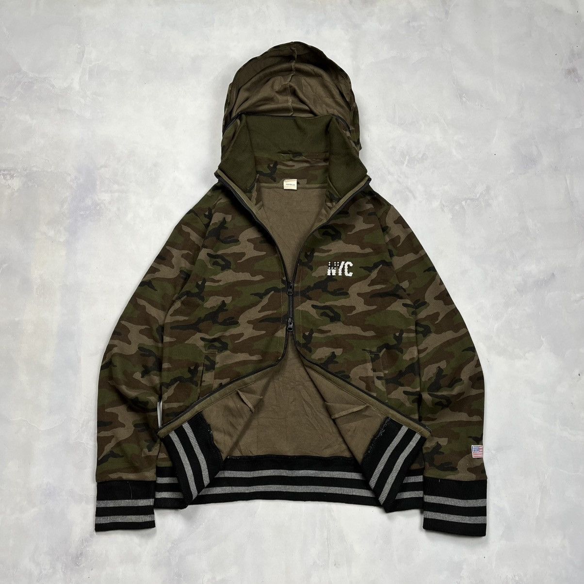 Japanese Brand Bono Hoodie GOA Style Cammouflage Size US M / EU 48-50 / 2 - 11 Thumbnail
