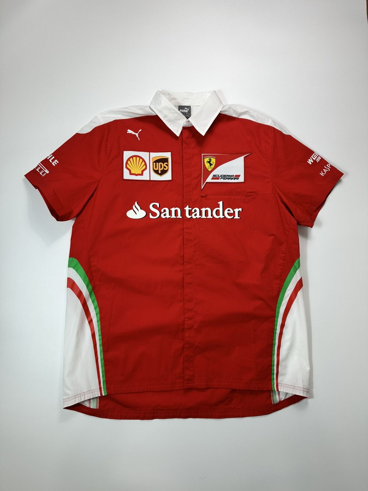 Ferrari Ferarri F1 Puma Shirt Racing Men's Vintage Size US XL / EU 56 / 4 - 1 Thumbnail