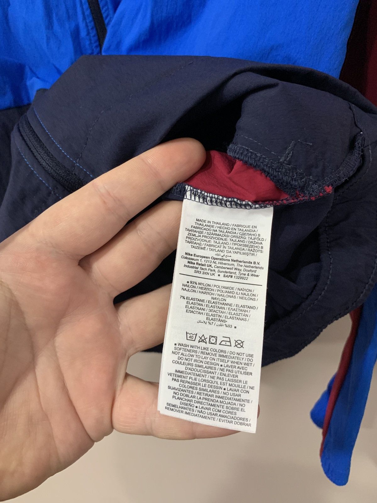 Nike Barcelona Full Zip Football Jacket Nike Soccer Size S Size US S / EU 44-46 / 1 - 11 Thumbnail