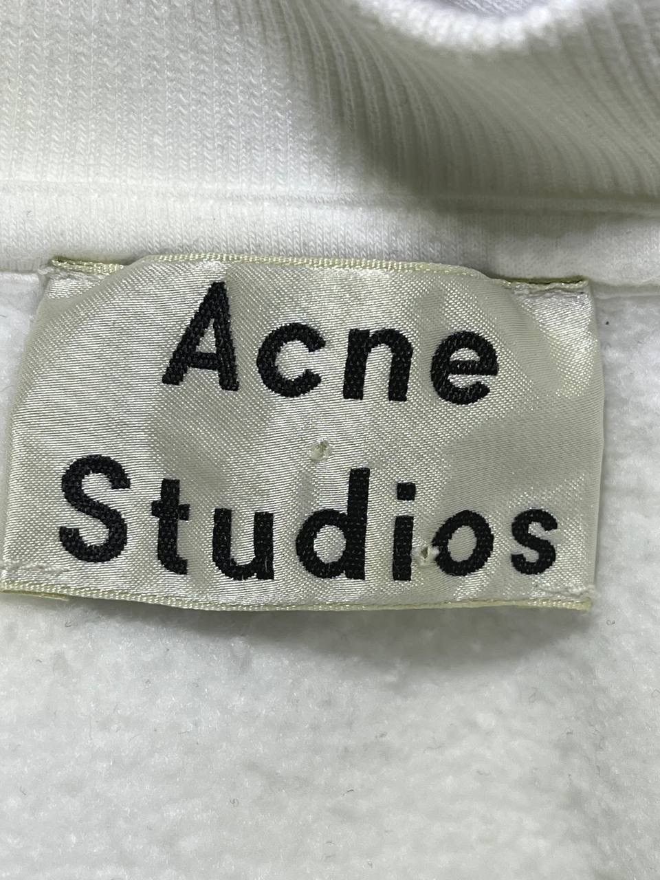 Acne Studios Acne Studios Bird FL cropped side zip sweatshirt Size S / US 4 / IT 40 - 6 Thumbnail