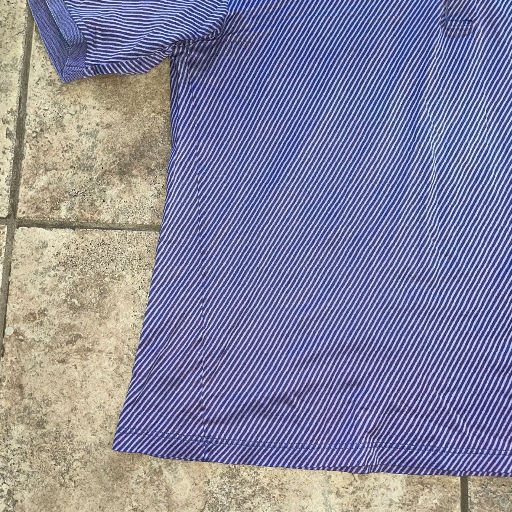 Vintage Bobby Jones Collection Polo Golf Shirt Mens XL Purple Short Sleeve Button-Down Collar Shirt Size US XL / EU 56 / 4 - 3 Thumbnail