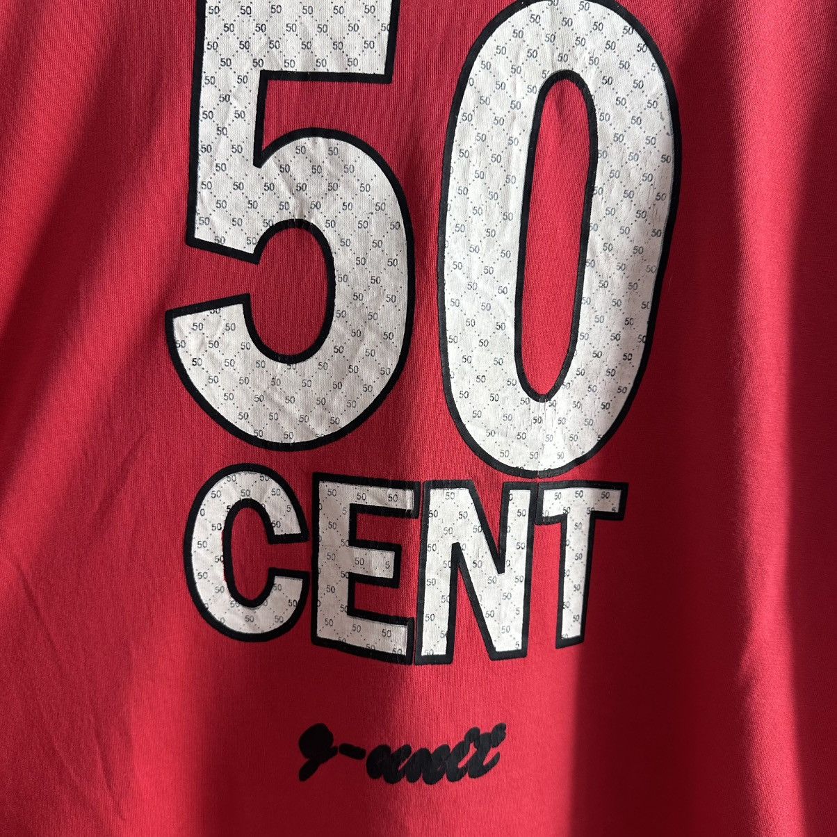 50 Cent 50 Cent Vintage Rap Band Tee Rare T-Shirt Size US XL / EU 56 / 4 - 2 Thumbnail