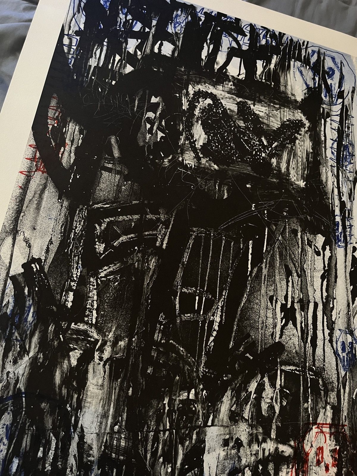 Drain Gang Benjamin Reichwald x Jonas Rönnberg “Katti i fönster” print Size ONE SIZE - 2 Thumbnail
