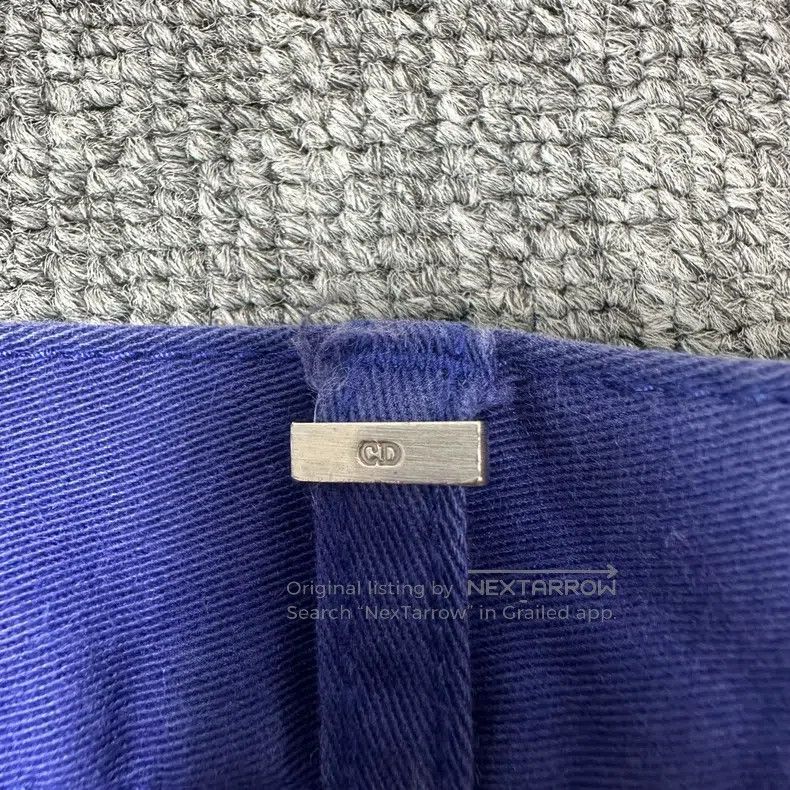 Dior Dior Royal blue jeans Size US 31 - 4 Thumbnail