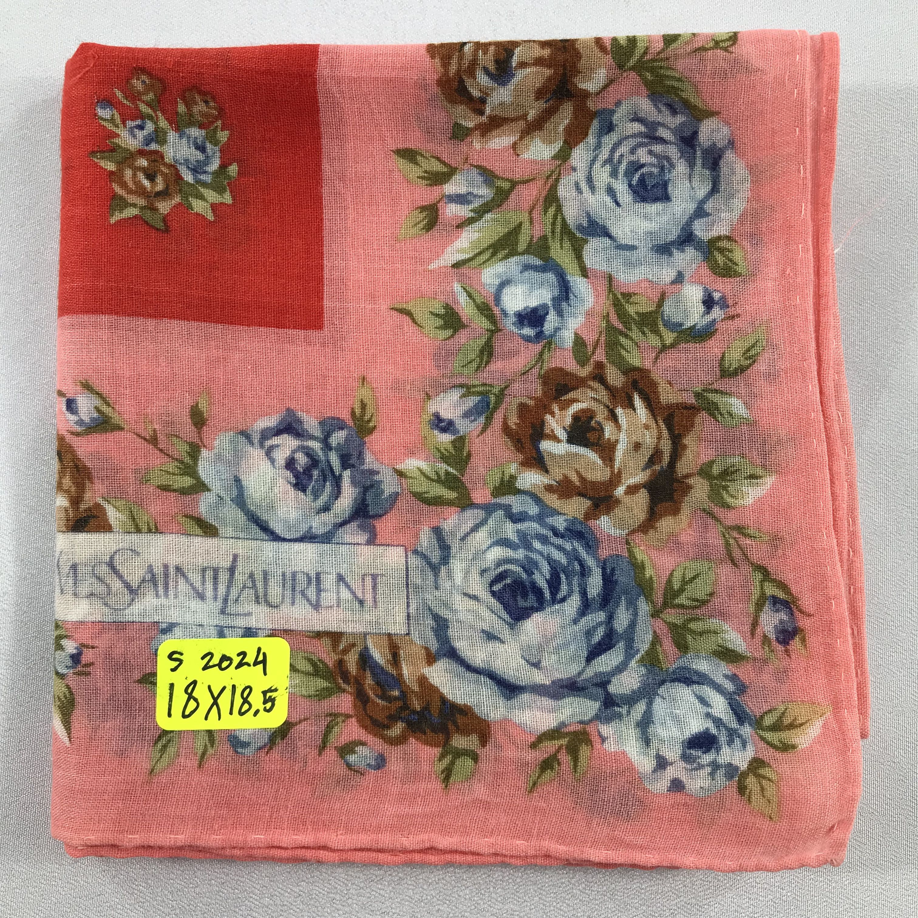 Vintage × Yves Saint Laurent Yves Saint Laurent Bandana /Handkerchief/Neckerchief -S2024 Size ONE SIZE - 5 Thumbnail