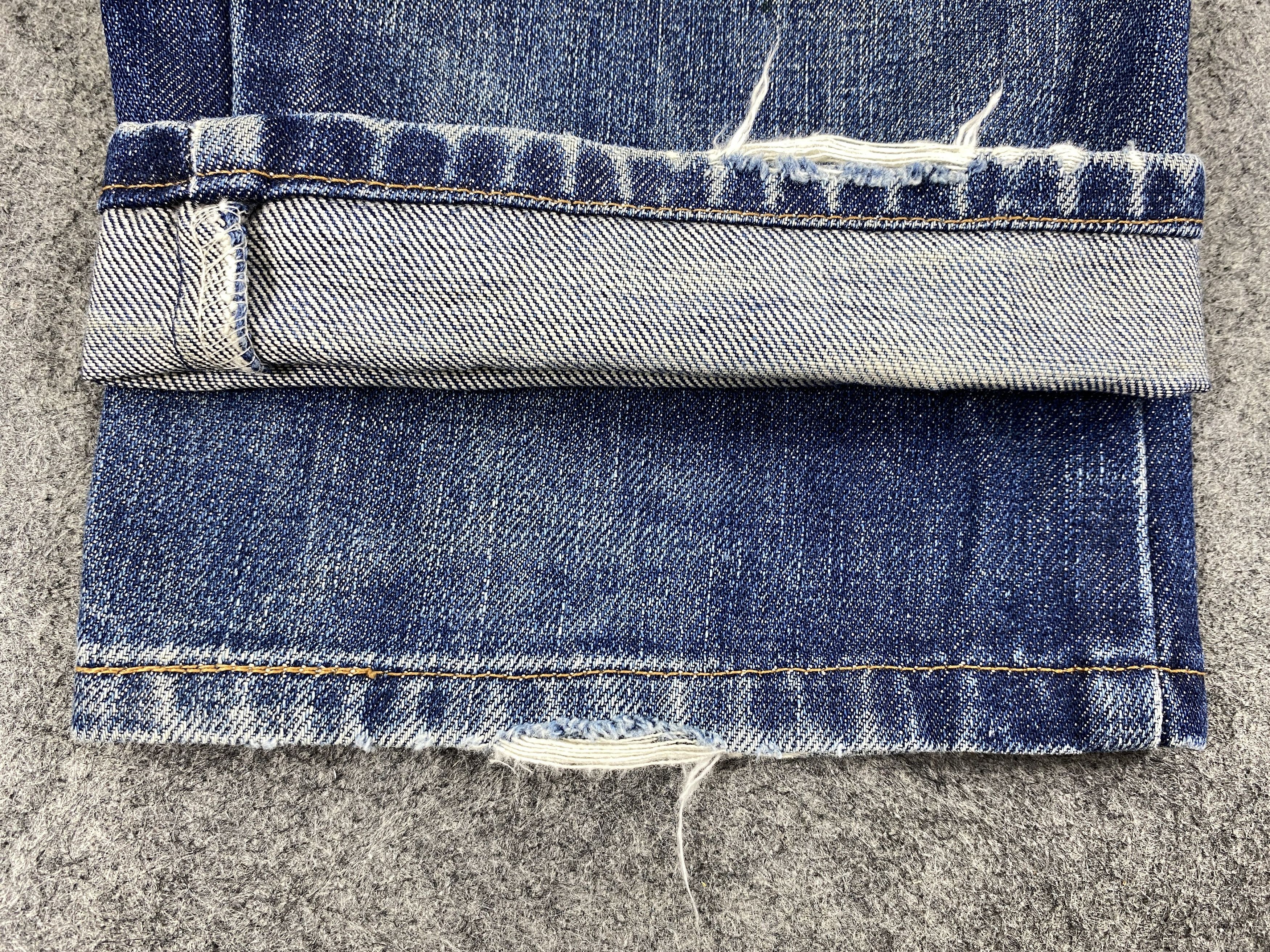 Japanese Brand Blue Distressed Vintage Levi's Jeans 26x29 Denim -SJ184 Size US 26 / EU 42 - 9 Thumbnail