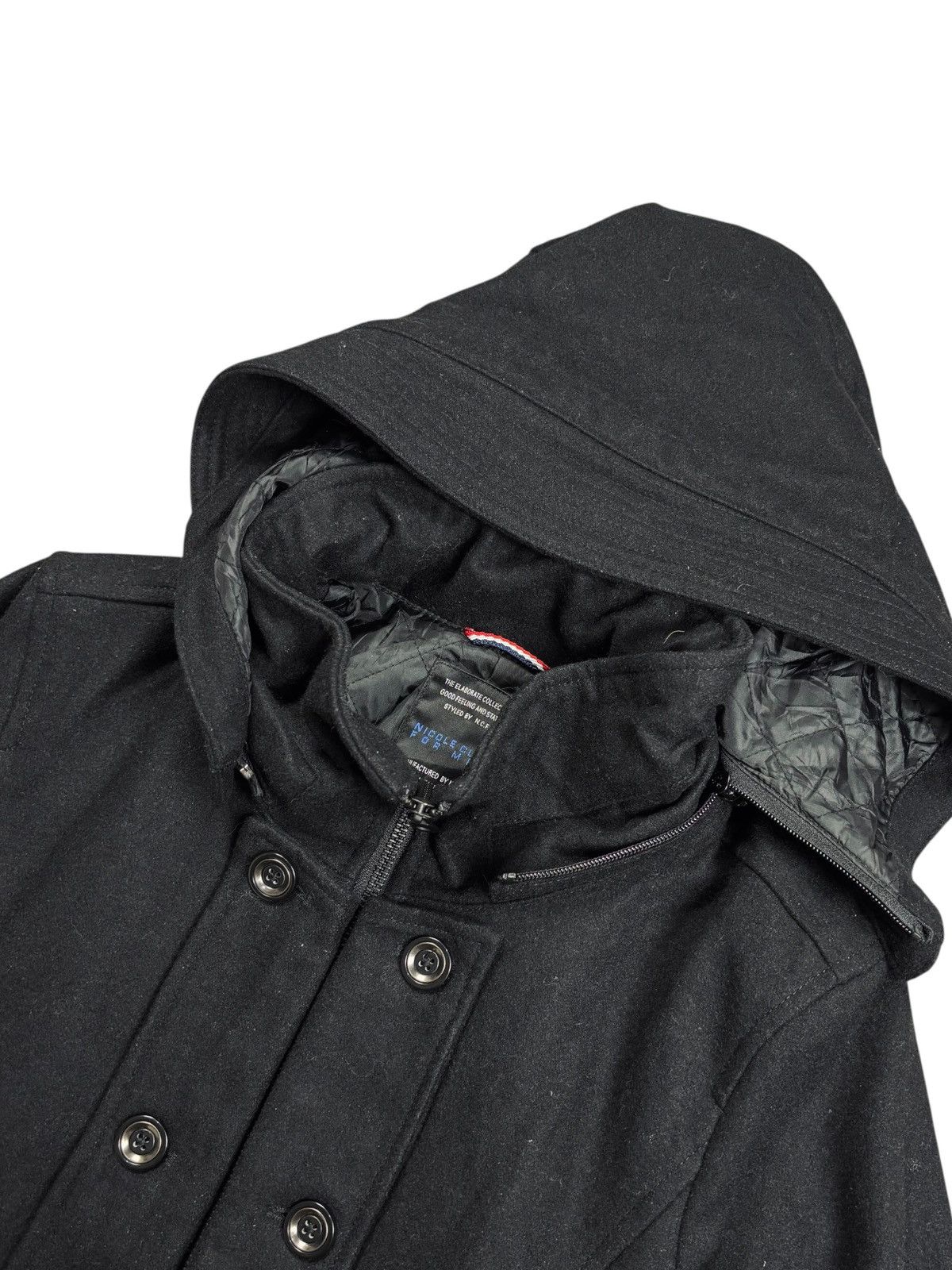 Ekam 2000s Nicole Club - Napoleon Hooded Jacke Size US M / EU 48-50 / 2 - 7 Thumbnail