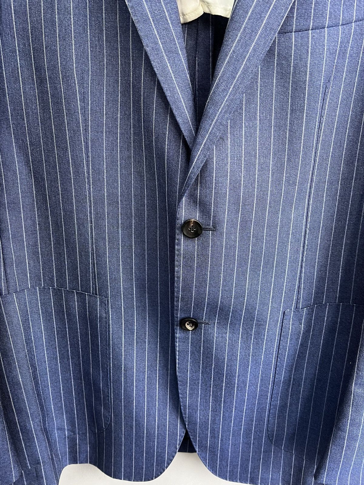 Designer × Suitsupply SUITSUPPLY Blazer/pants suit HAVAna Navy blue Wool EU50 Size 50R - 7 Thumbnail