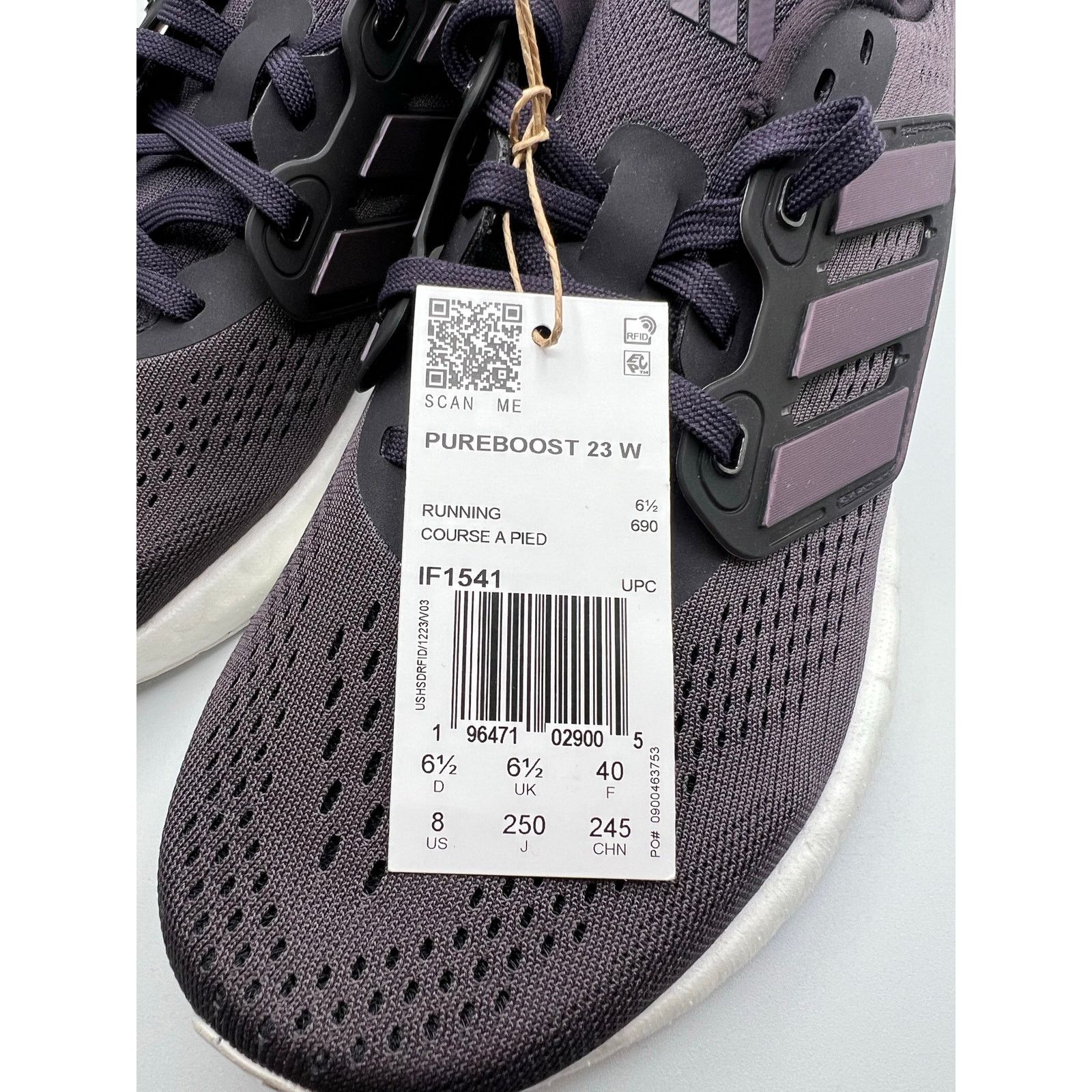 Adidas Adidas Pureboost 23 “Aurora Black” size 8 women’s Size US 8 / IT 38 - 6 Thumbnail