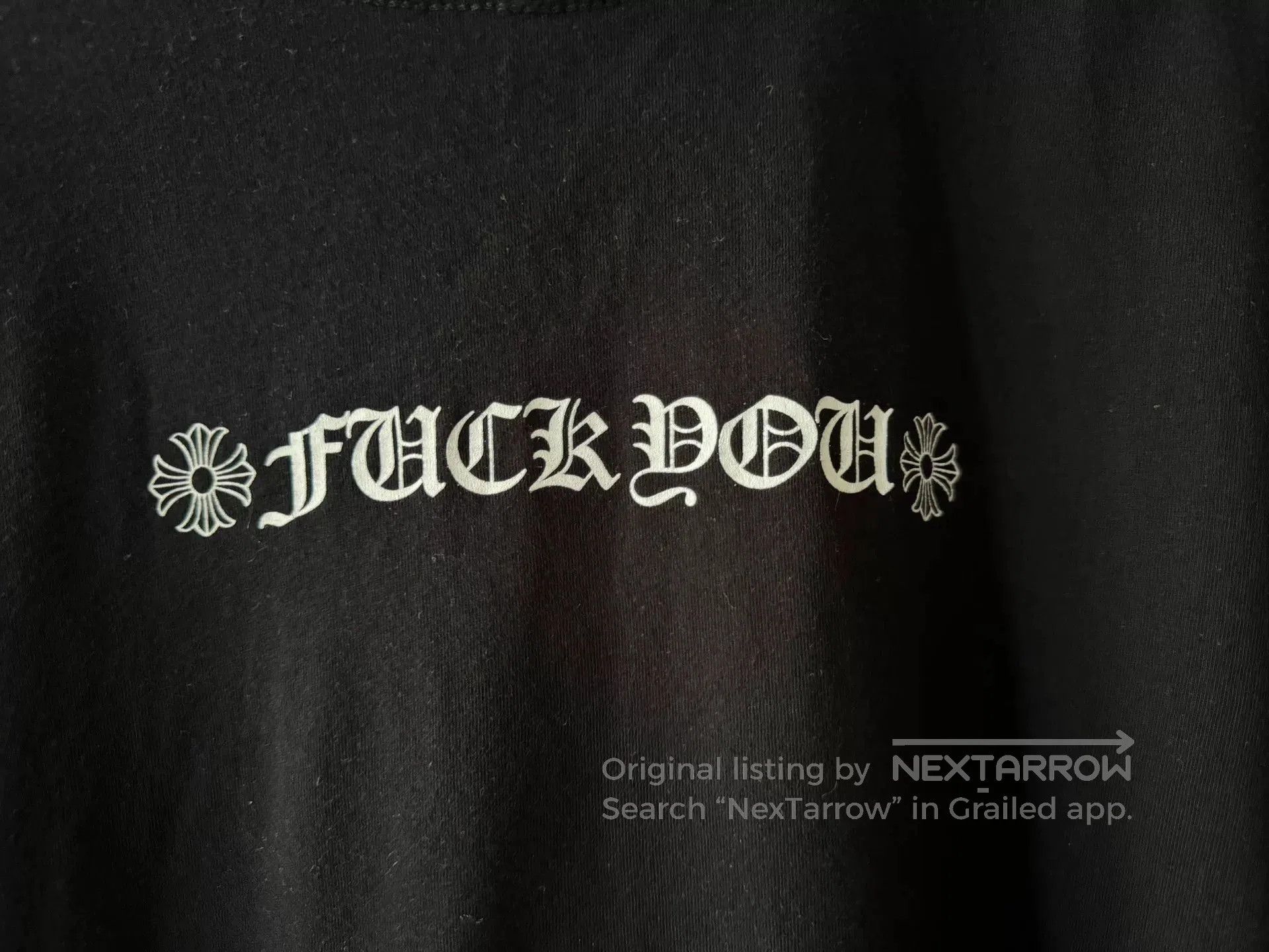 Chrome Hearts Chrome Hearts Black Sanskrit Print T-shirt. Size US M / EU 48-50 / 2 - 4 Thumbnail