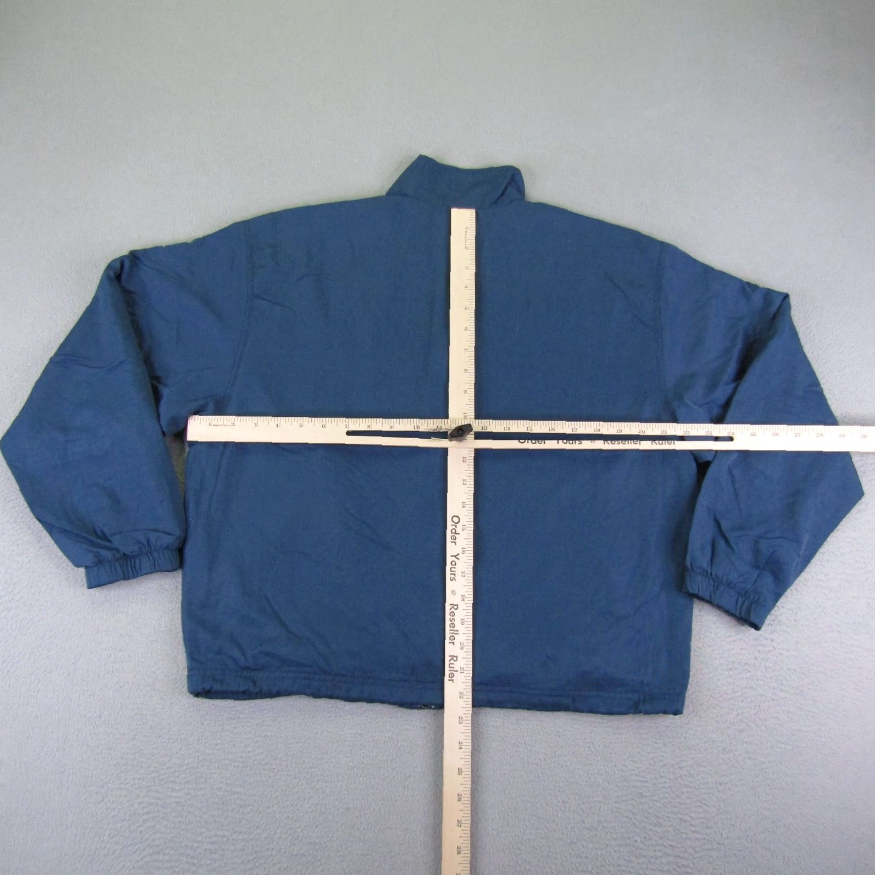 Nike Nike Womens Medium Blue Court Tennis Windbreaker Zip Block Stitch Coat Jacket Size M / US 6-8 / IT 42-44 - 6 Thumbnail
