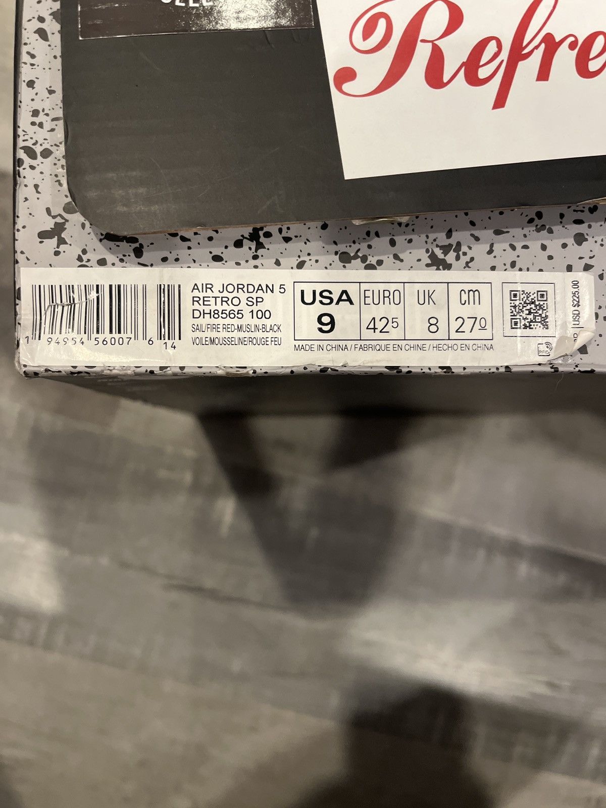 Jordan Brand Jordan Offwhite 5 ‘Sail’ Size US 9 / EU 42 - 12 Thumbnail