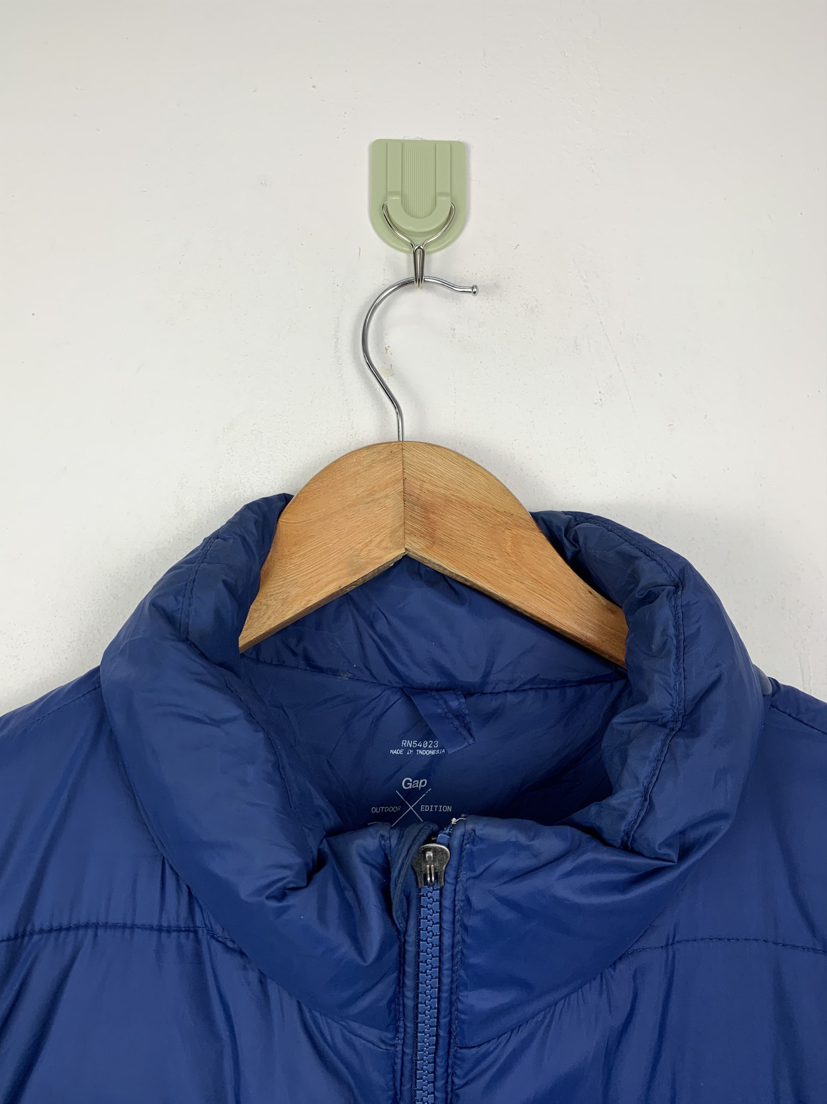 Gap Vintage Gap Zipper Puffer Jacket Kanye West Style J1435 Size US L / EU 52-54 / 3 - 7 Thumbnail