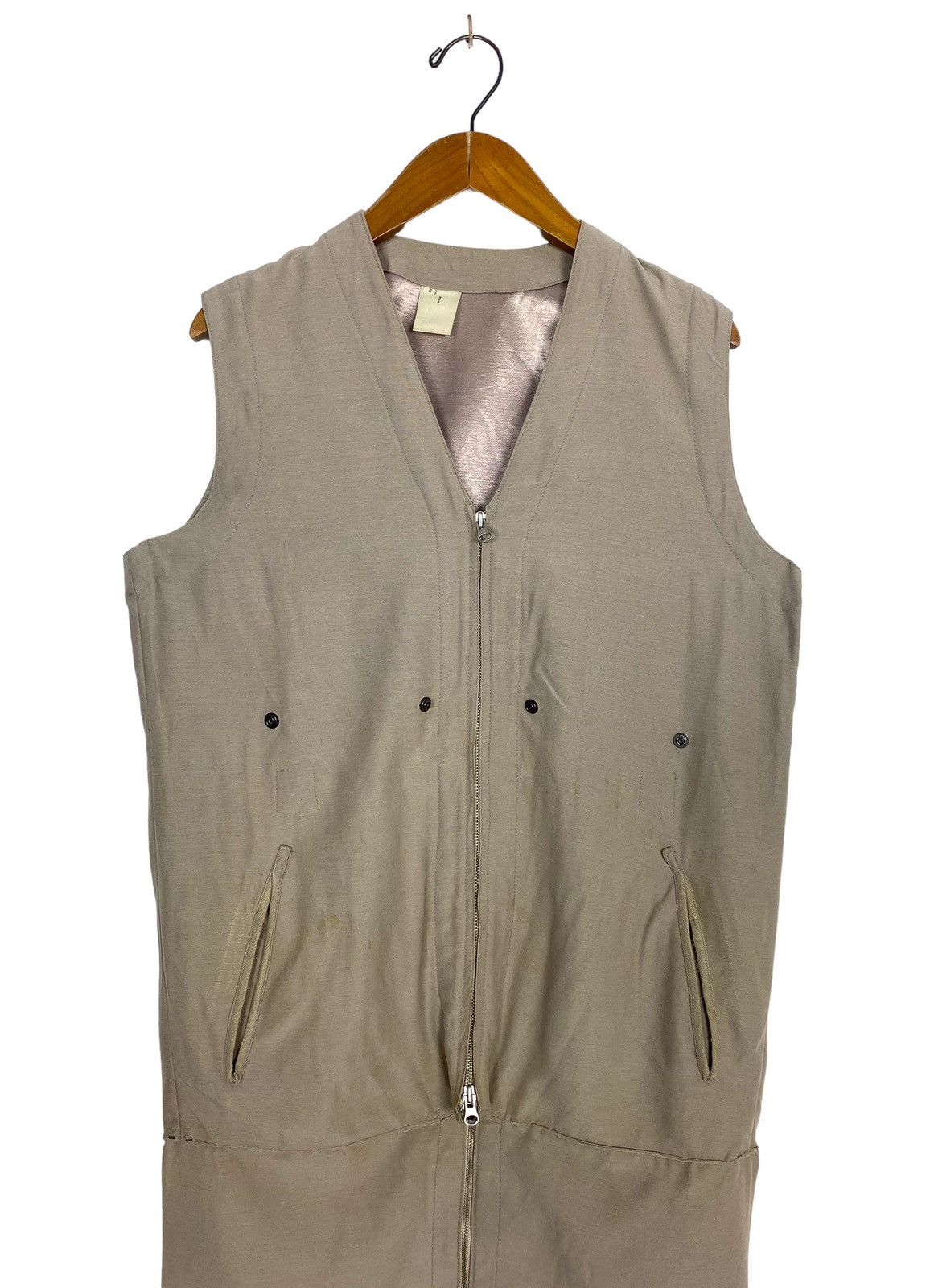 N.Hoolywood Rare‼️ N. Hollywood Vest Dress Made in Japan Size M / US 6-8 / IT 42-44 - 2 Thumbnail