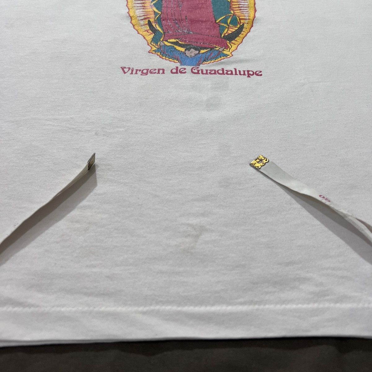 Vintage Vintage 90s Mary, mother of Jesus God Bible Holy Tee Size US XL / EU 56 / 4 - 7 Thumbnail