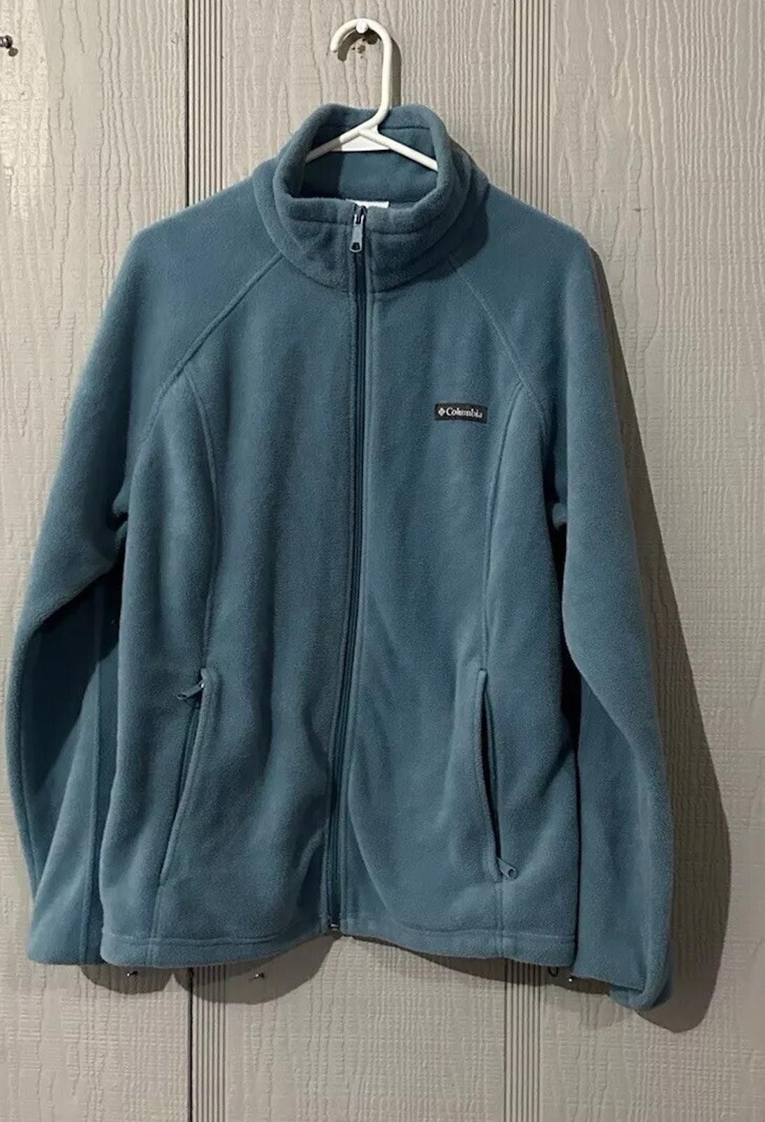 Columbia columbia full zip fleece jacket women's xl Blue Size XL / US 12-14 / IT 48-50 - 1 Thumbnail