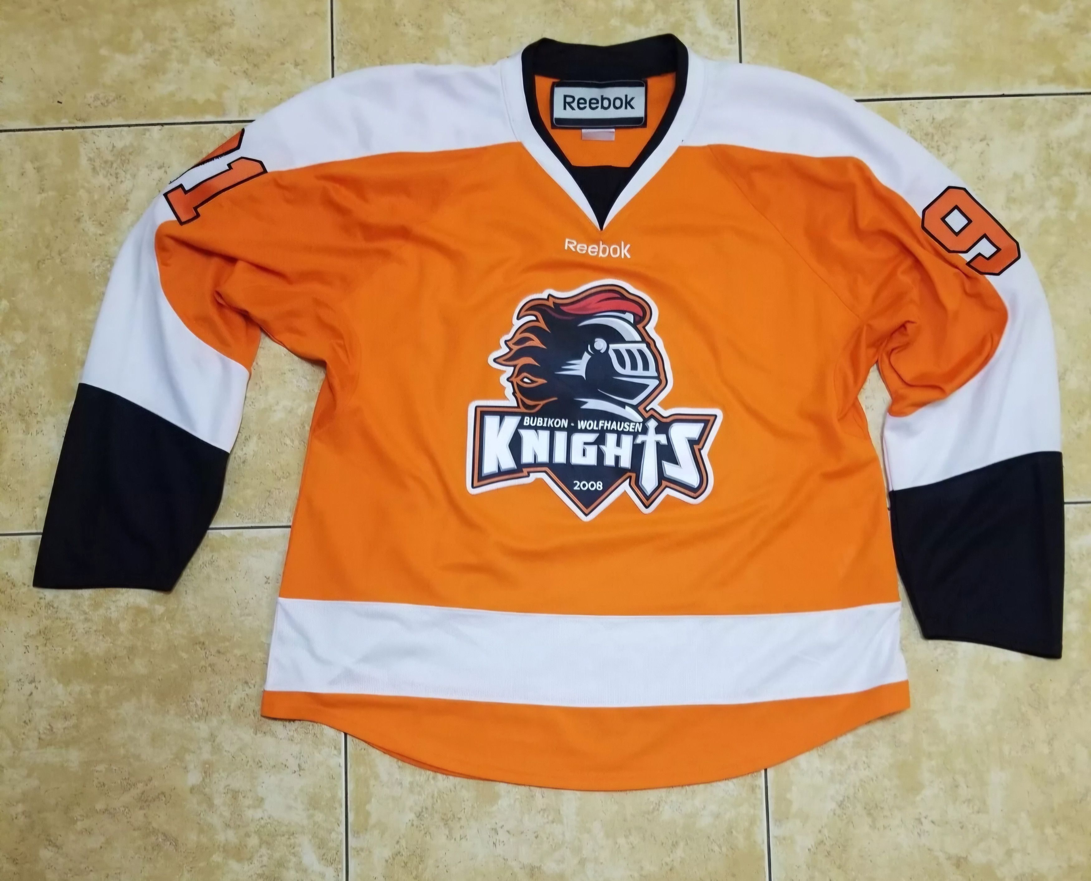 Reebok Reebok Bubikon-Wolfhausen 2008 #91 Hockey Jersey Size US XL / EU 56 / 4 - 1 Thumbnail