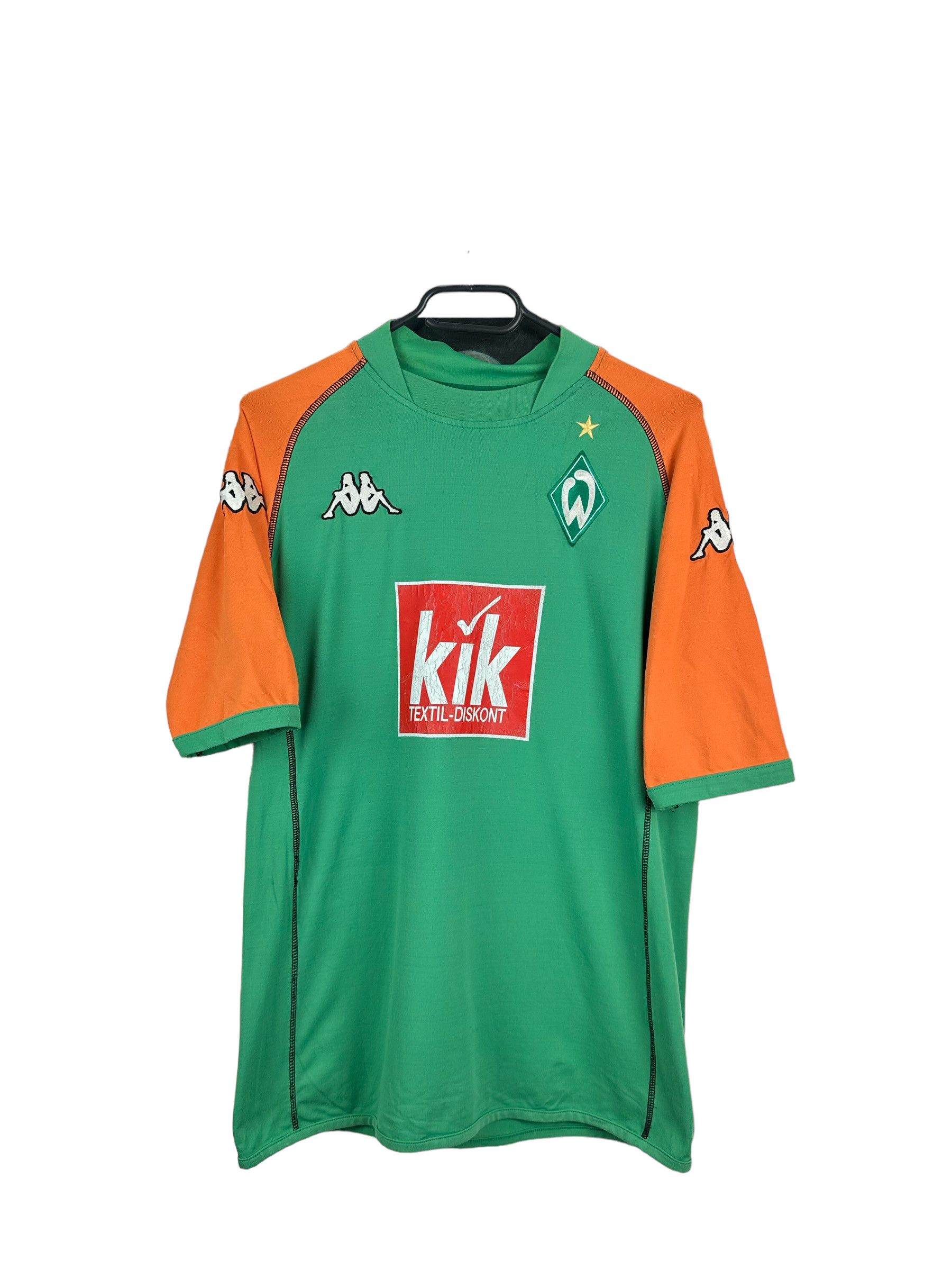 Werder Bremen Home football shirt 2004 Soccer Kappa Jersey