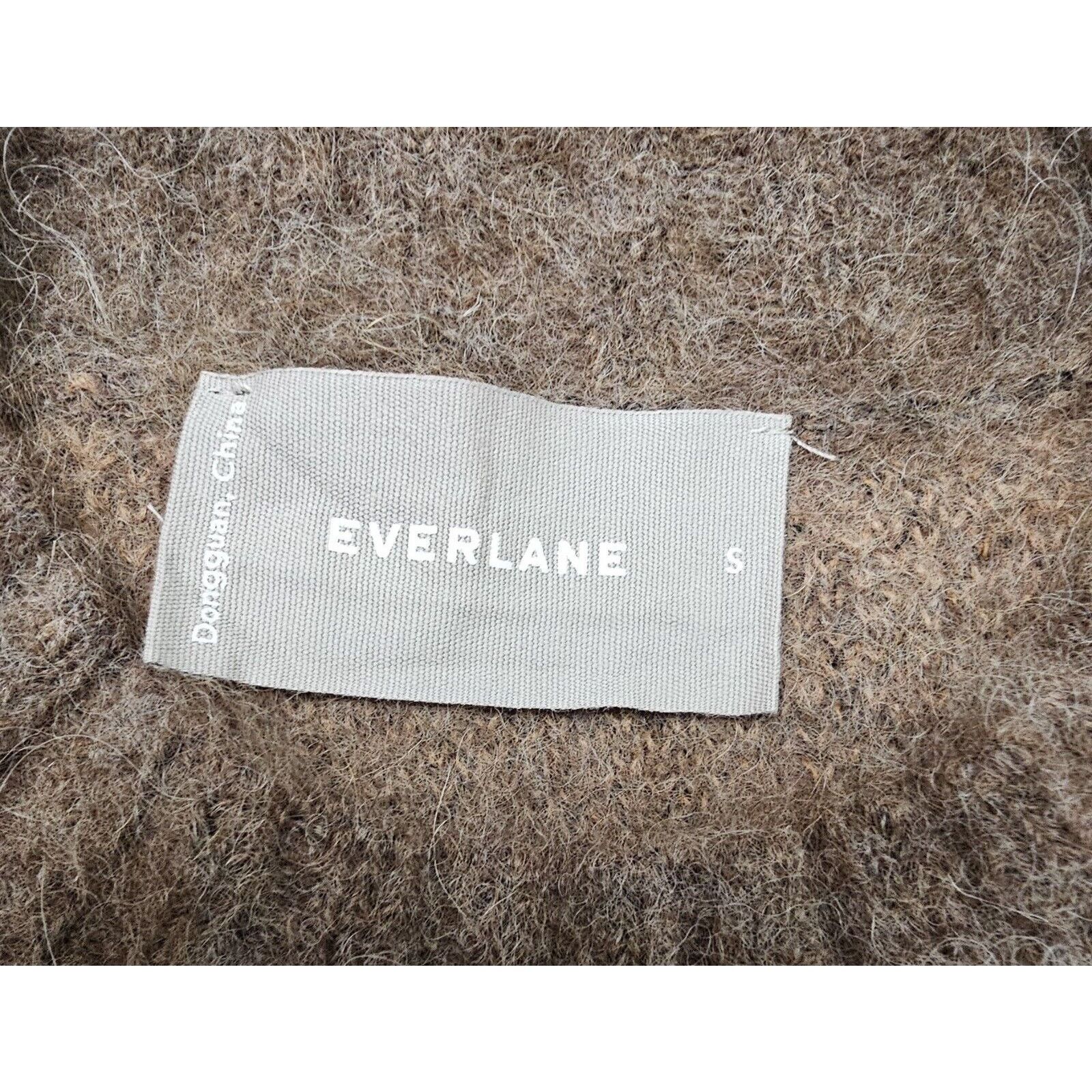 Everlane Everlane Womens The Alpaca Crew Neck Cropp Sweater Cocoa S Size S / US 4 / IT 40 - 8 Thumbnail
