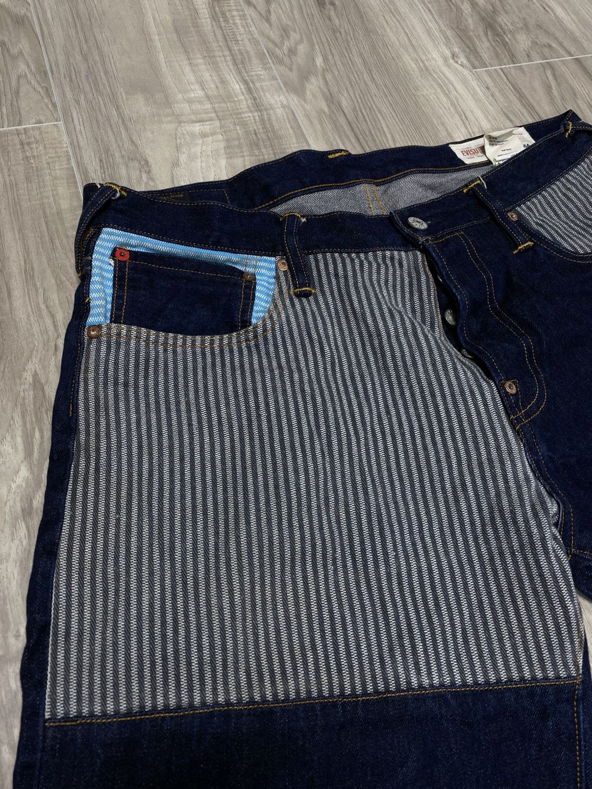 Evisu Vintage Evisu Japanese Denim Jeans Shorts Size 36 Size US 36 / EU 52 - 6 Thumbnail