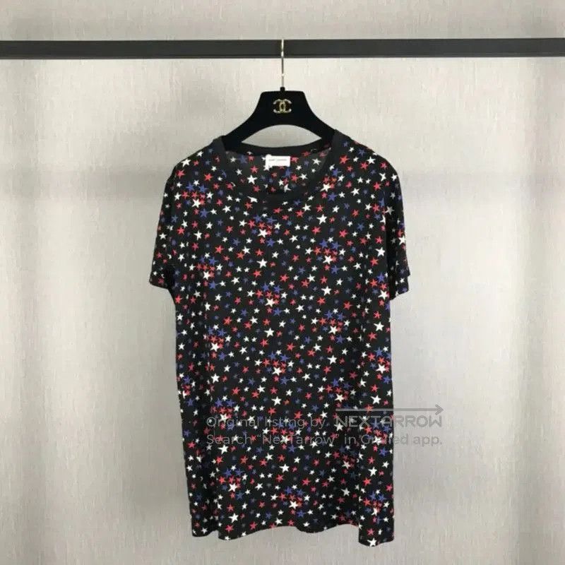 Yves Saint Laurent YSL Colorful Cotton Women’s Top . Size M / US 6-8 / IT 42-44 - 1 Thumbnail