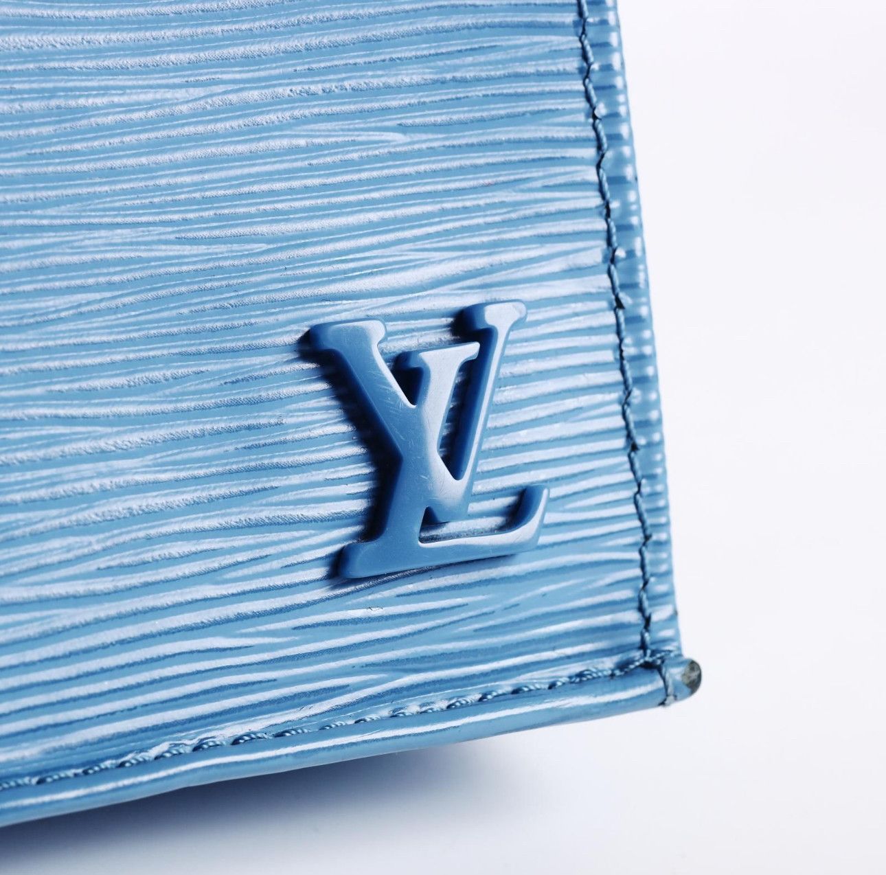 Louis Vuitton Louis Vuitton Petit Sac Plat Shoulder Bag Blue Epi Leather Size ONE SIZE - 12 Thumbnail