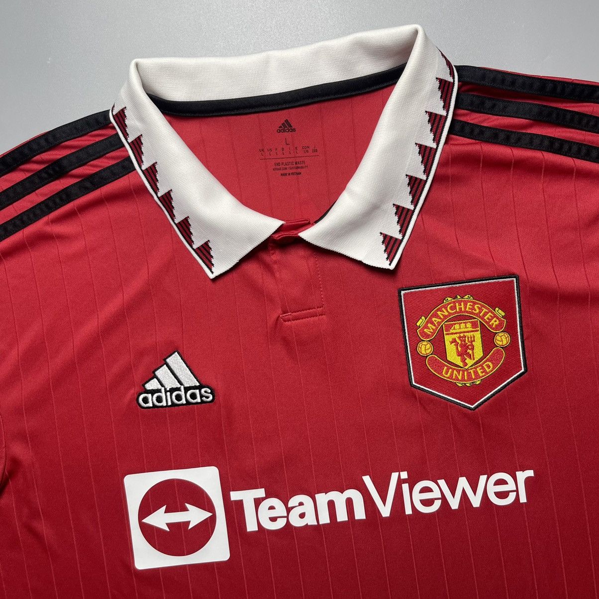 Adidas MAN UNITED ADIDAS 2022/2023 FOOTBALL HOME JERSEY #16 AMAD Size US L / EU 52-54 / 3 - 4 Thumbnail