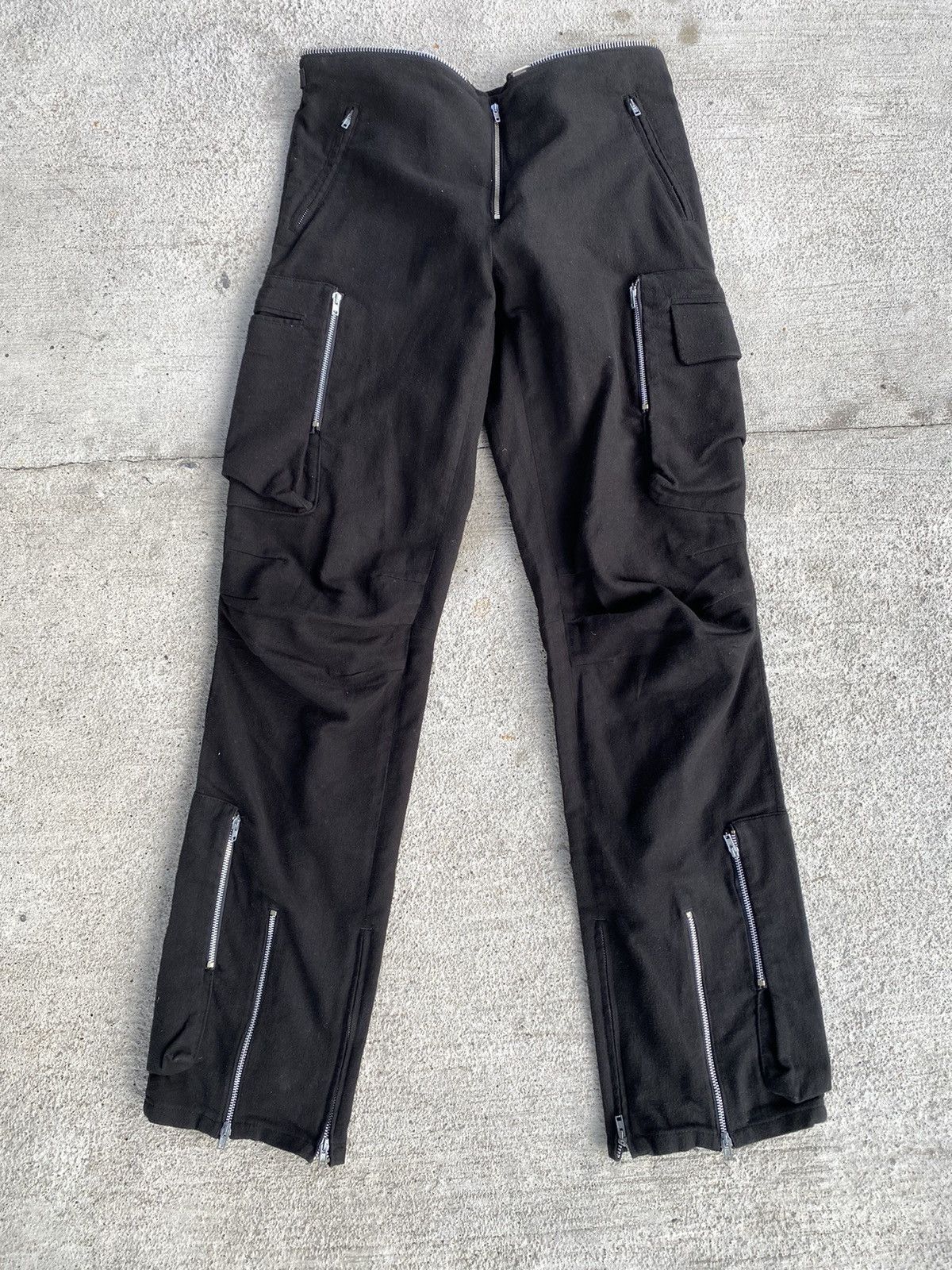 Helmut Lang Helmut Lang A/W 1999 Astro Biker Cargo Pants | Grailed