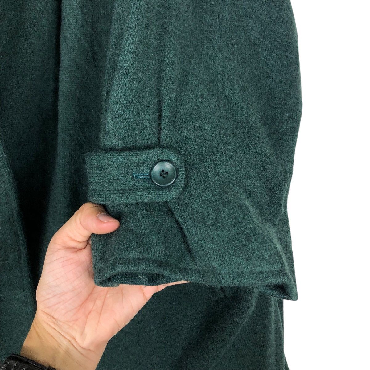 Designer 📌Vintage Long Jacket Oversized Christian Aujard Paris Size US M / EU 48-50 / 2 - 17 Thumbnail