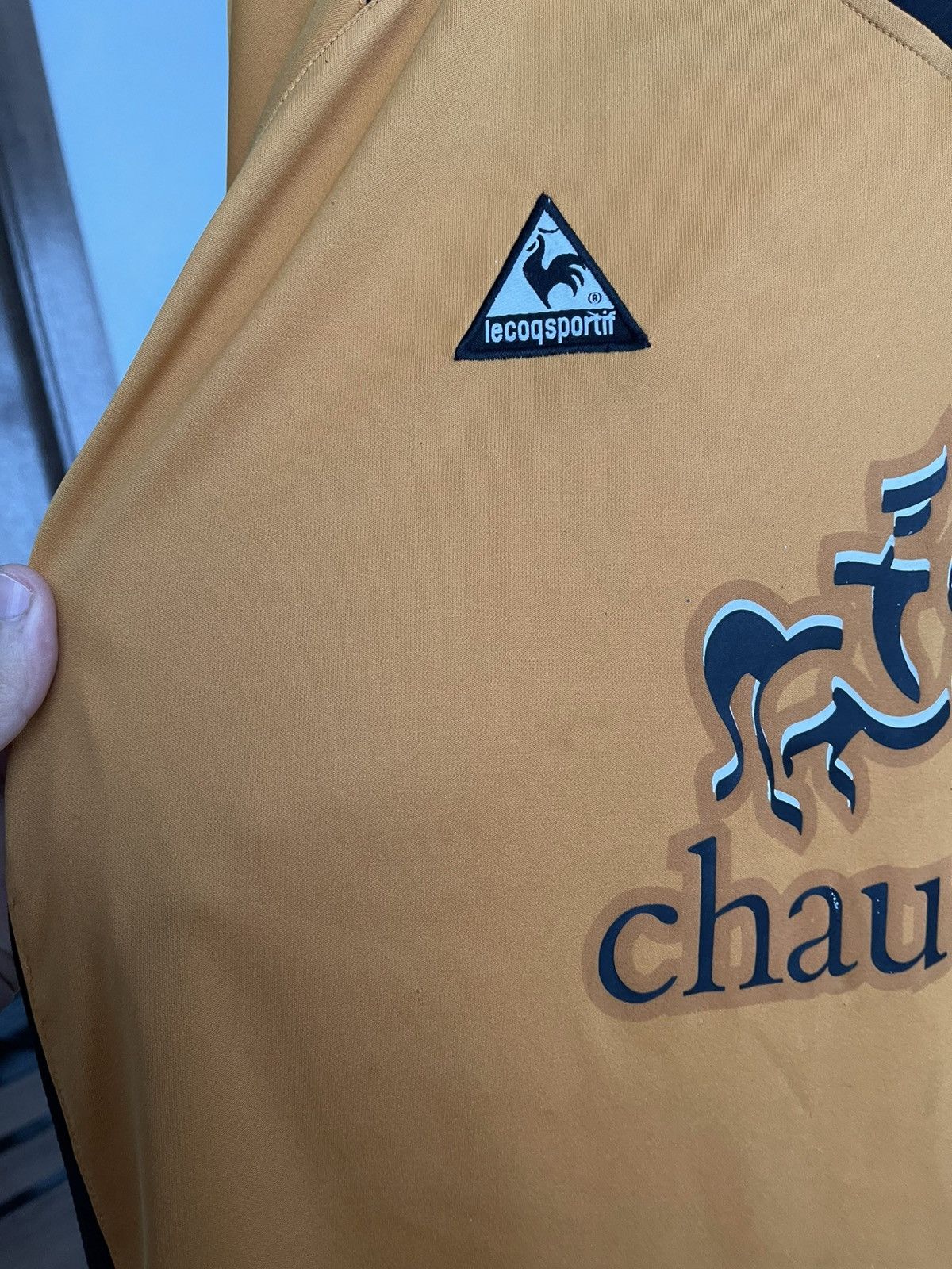 Le Coq Sportif 2004/2005 Wolverhampton Wanderers Wolves Vintage Jersey Tee Size US M / EU 48-50 / 2 - 10 Thumbnail