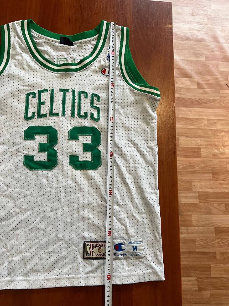 NBA VINTAGE BOSTON CELTICS #33 BIRD CHAMPION NBA JERSEY SIZE M Size US M / EU 48-50 / 2 - 13 Thumbnail