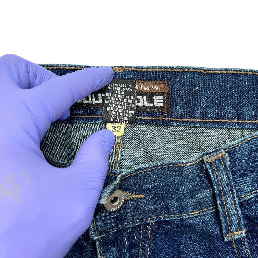 Southpole × Vintage Vintage Southpole Denim Jeans Baggy Relaxed Skate Pants Size US 38 / EU 54 - 3 Thumbnail