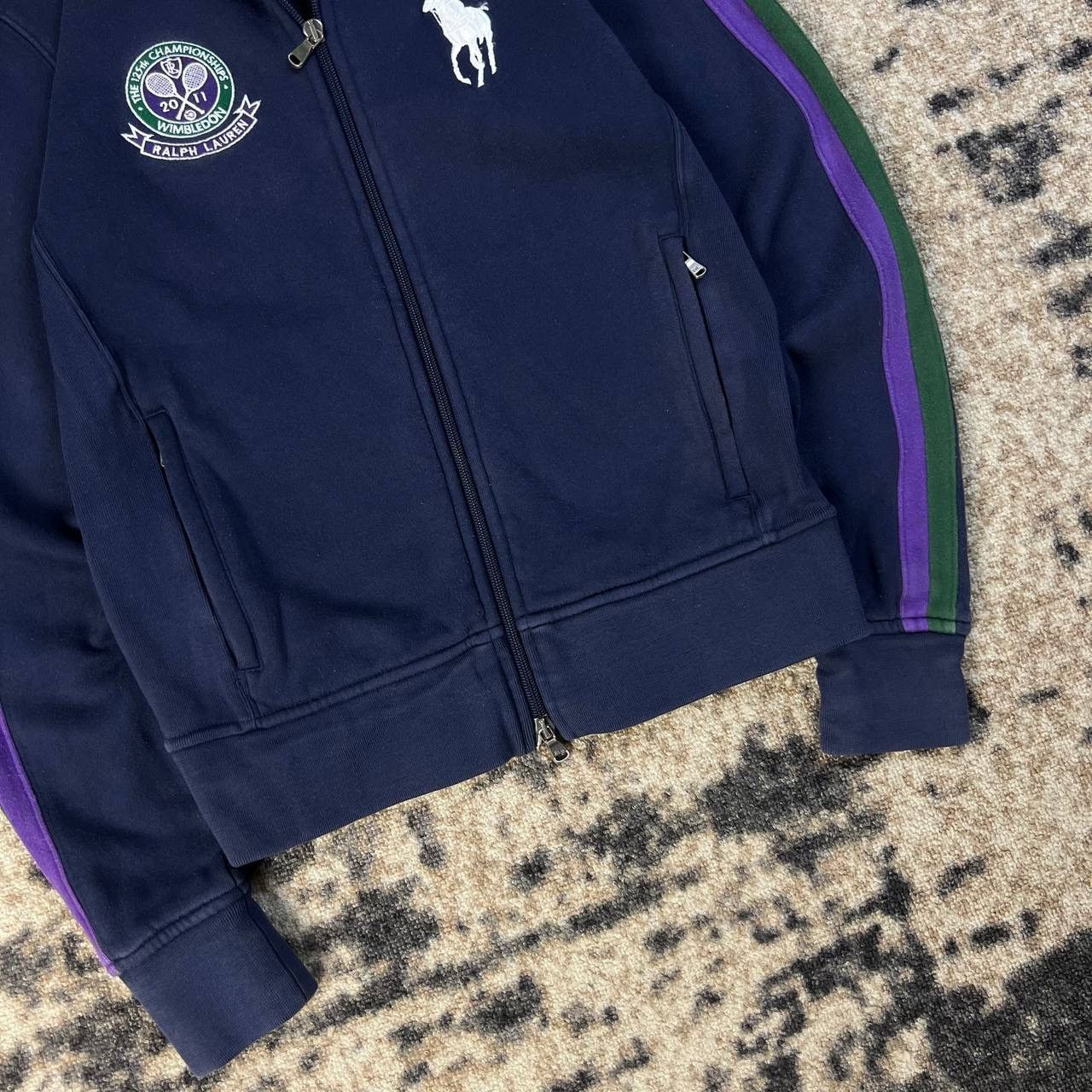Polo Ralph Lauren Polo Ralph Lauren Luxury Big Logo Zip Up Track Jacket Size S / US 4 / IT 40 - 5 Thumbnail