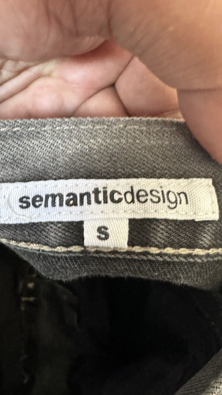 semanticdesign SEMANTIC DESIGN DENIM STUDS PANT Size US 32 / EU 48 - 7 Thumbnail