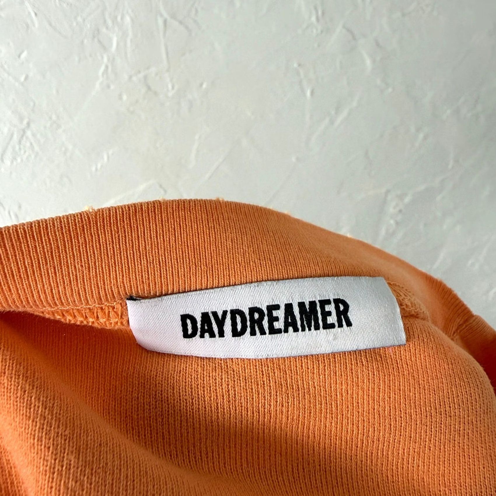 Vintage Daydreamer Pegasus Aviation Women's Shirt M Orange Crew Neck Long Sleeve Cotton Knit Blouse Vintage? No FF15 Size M / US 6-8 / IT 42-44 - 6 Thumbnail