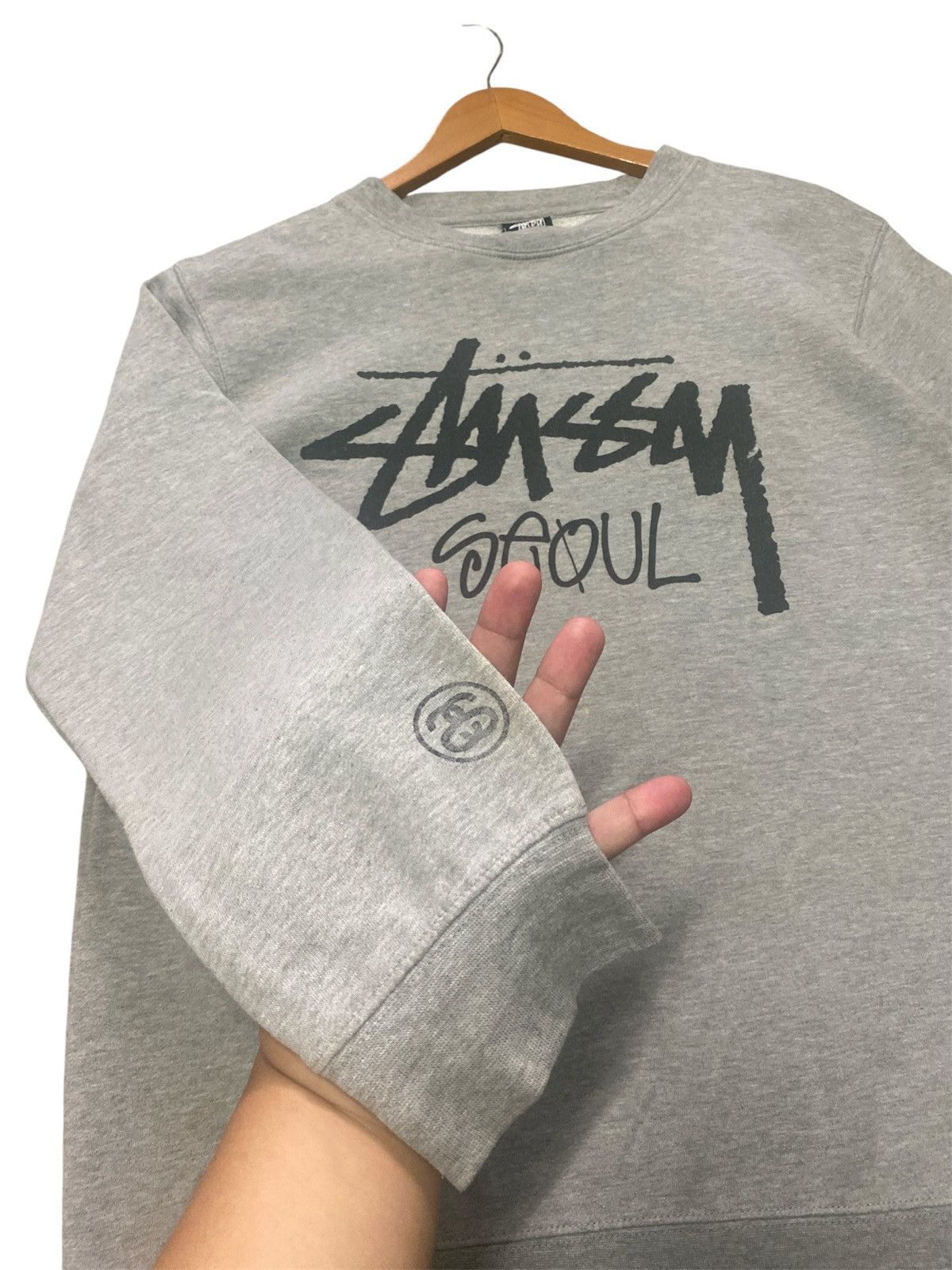 Stussy × Vintage 💸BINDING OFFER💸VINTAGE STUSSY SEOUL SWEATSHIRT TEE💥 Size US M / EU 48-50 / 2 - 8 Thumbnail