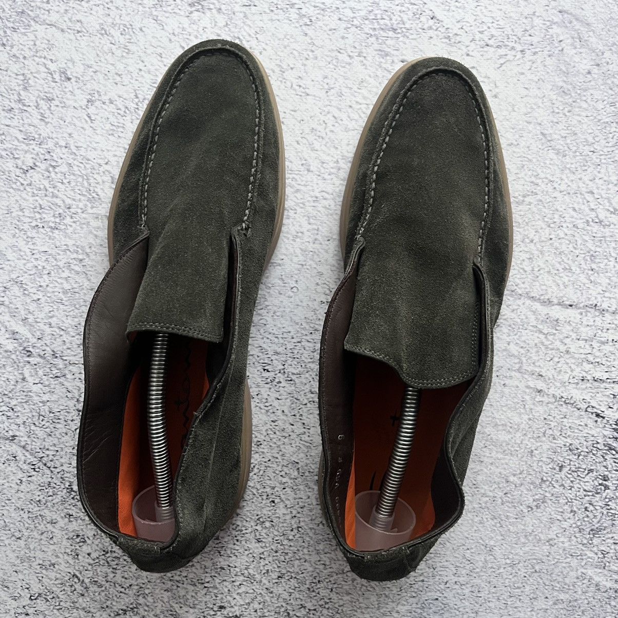Santoni Santoni leather men loafers luxury designer Size US 9 / EU 42 - 7 Thumbnail