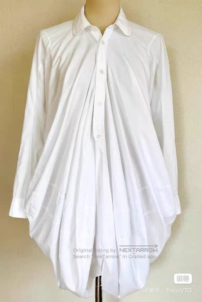 Junya Watanabe JUNYA WATANABE Asymmetrical Mid-Length Shirt Size S / US 4 / IT 40 - 9 Thumbnail