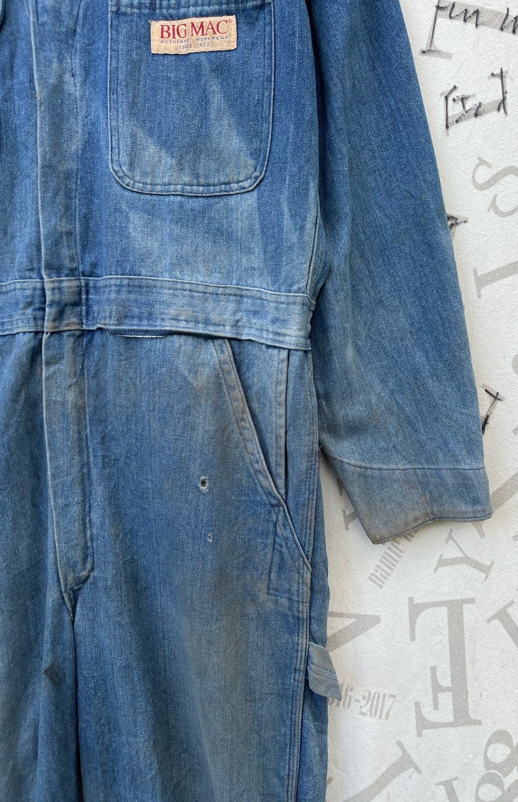Big Mac × JCPenney × Vintage 🔥RARE🔥 Big Mac by JC Penny Denim Overall Made In Usa Size US L / EU 52-54 / 3 - 6 Thumbnail