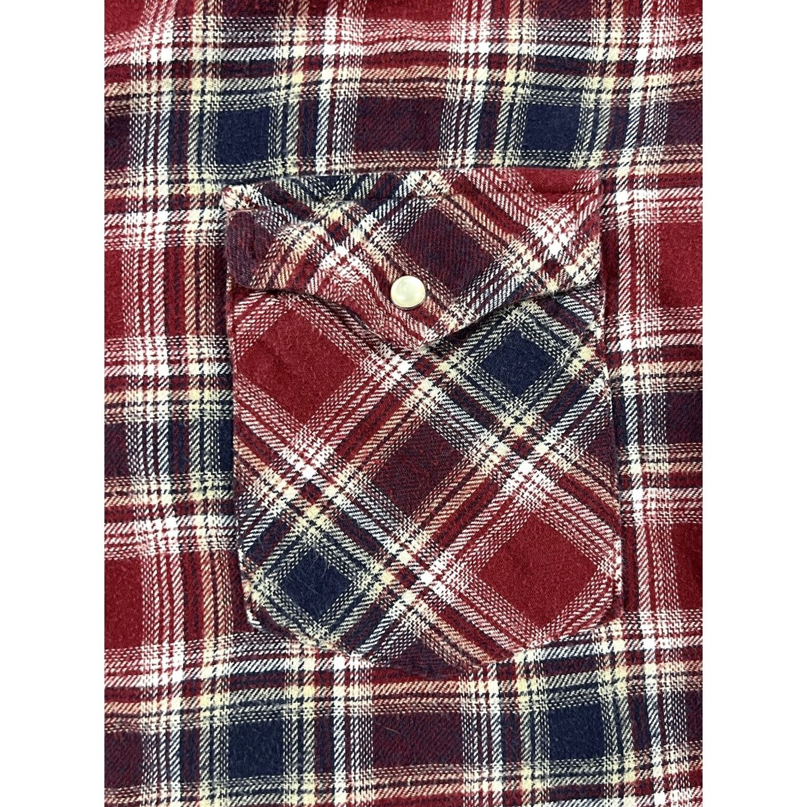 Vintage Wrangler Wrancher Button-Down Pearl Snap Plaid Shirt Men’s XL Size US XL / EU 56 / 4 - 3 Thumbnail