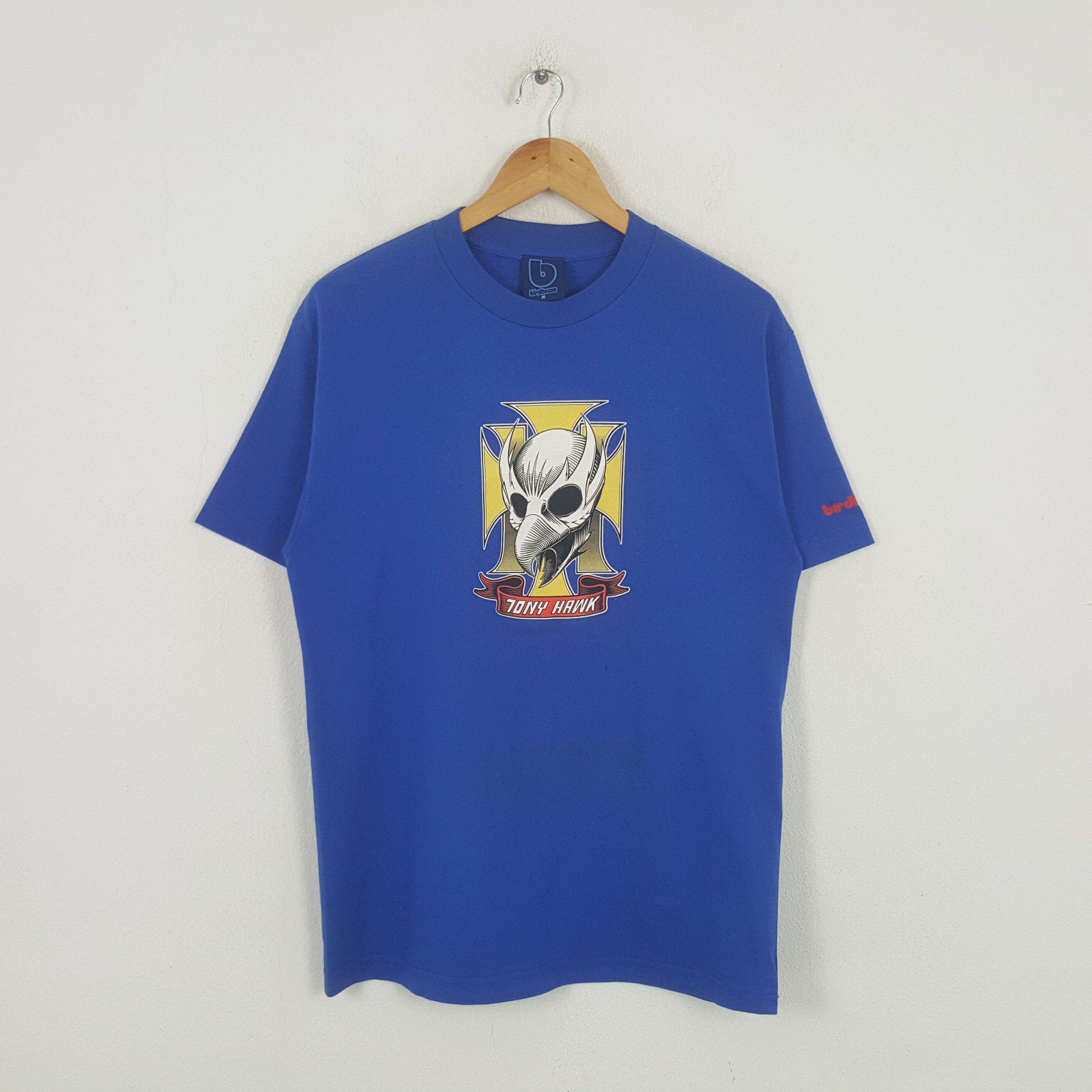 Vintage Vintage Tony Hawk American Skateboard Tshirt 32 Size US M / EU 48-50 / 2 - 1 Thumbnail