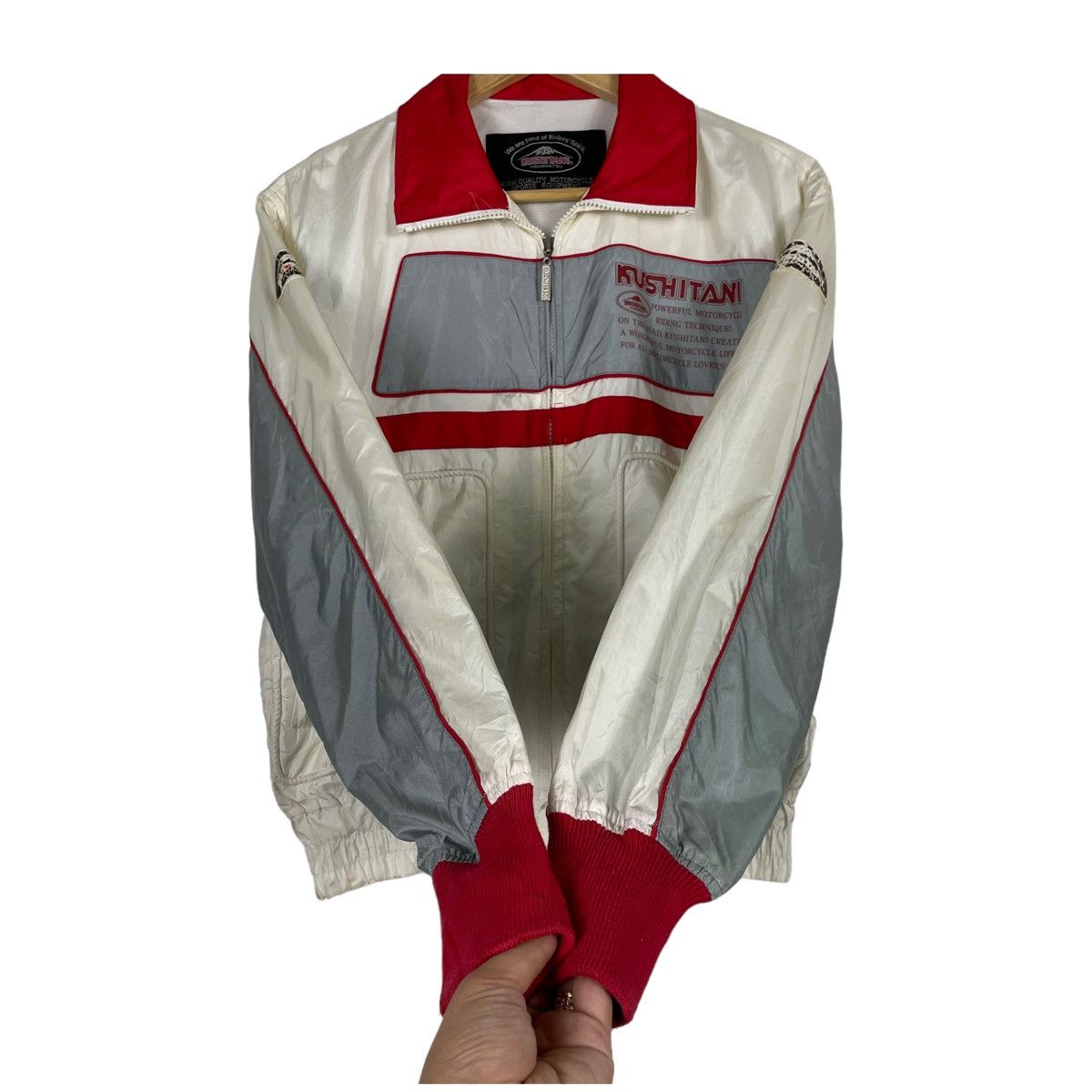 Japanese Brand × Kadoya 💥80s KUSHITANI RACING JAPAN BIKER JACKET Size US M / EU 48-50 / 2 - 7 Thumbnail